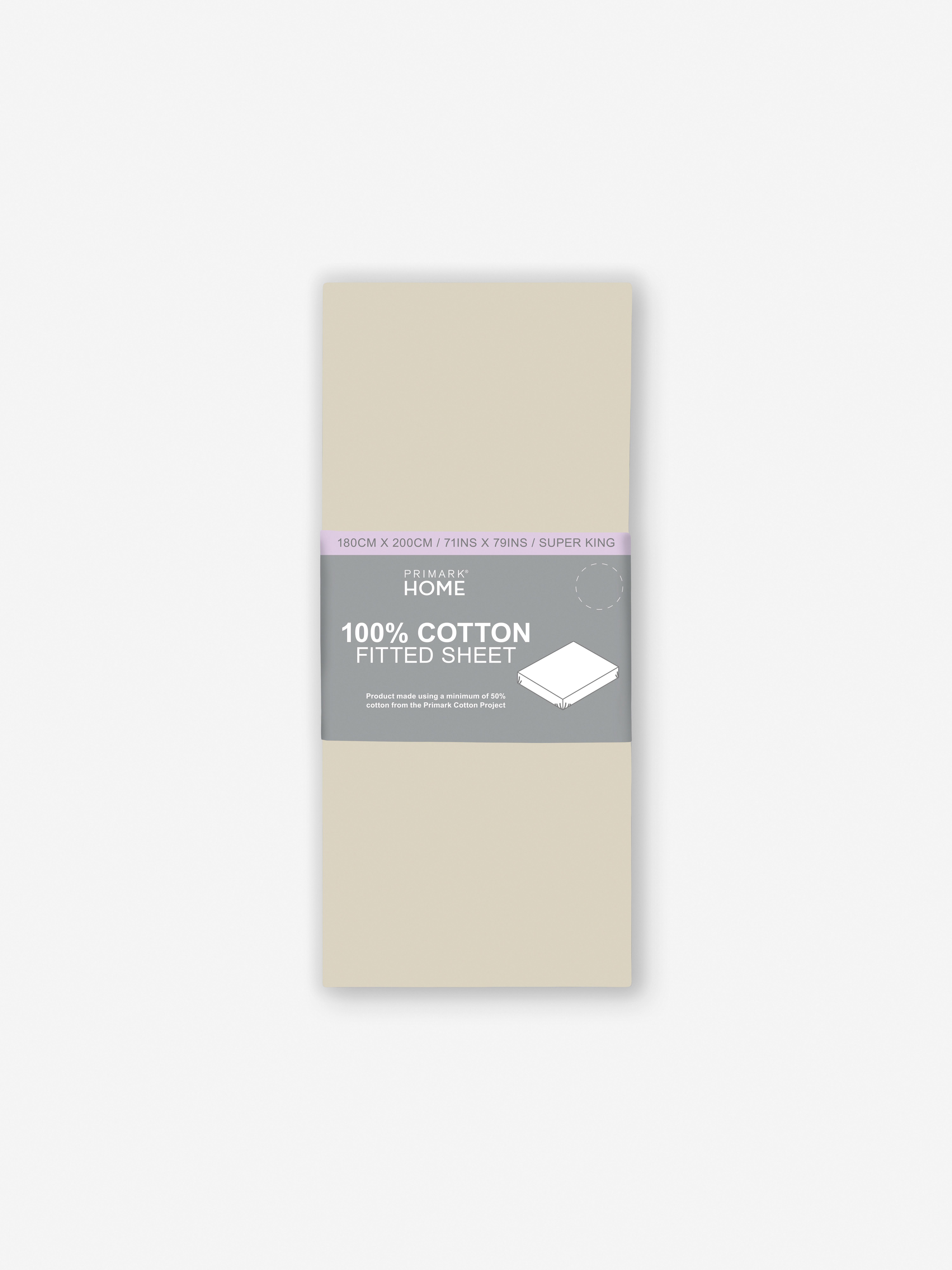Super King Sateen Fitted Sheet