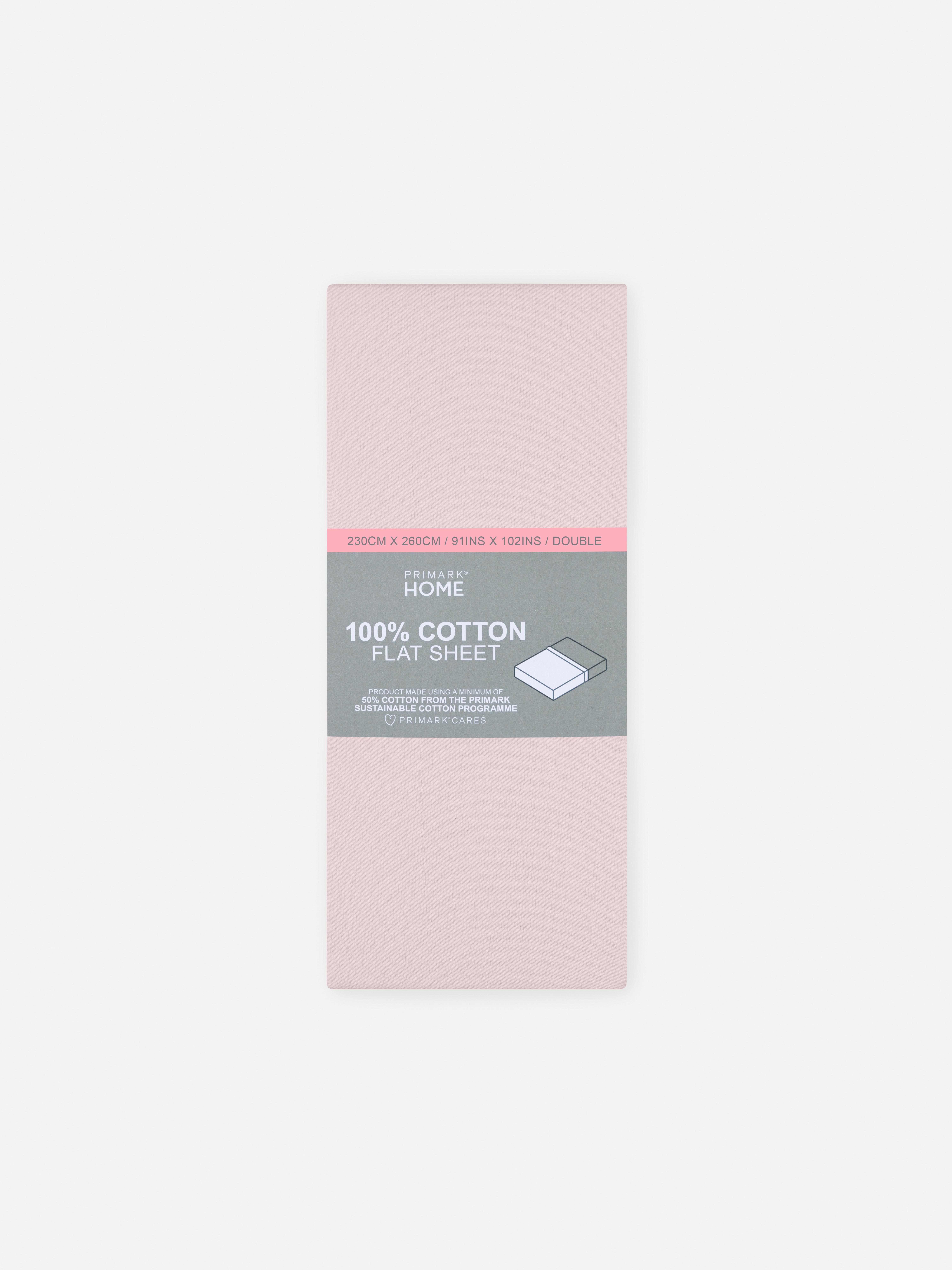Cotton Double Flat Sheet