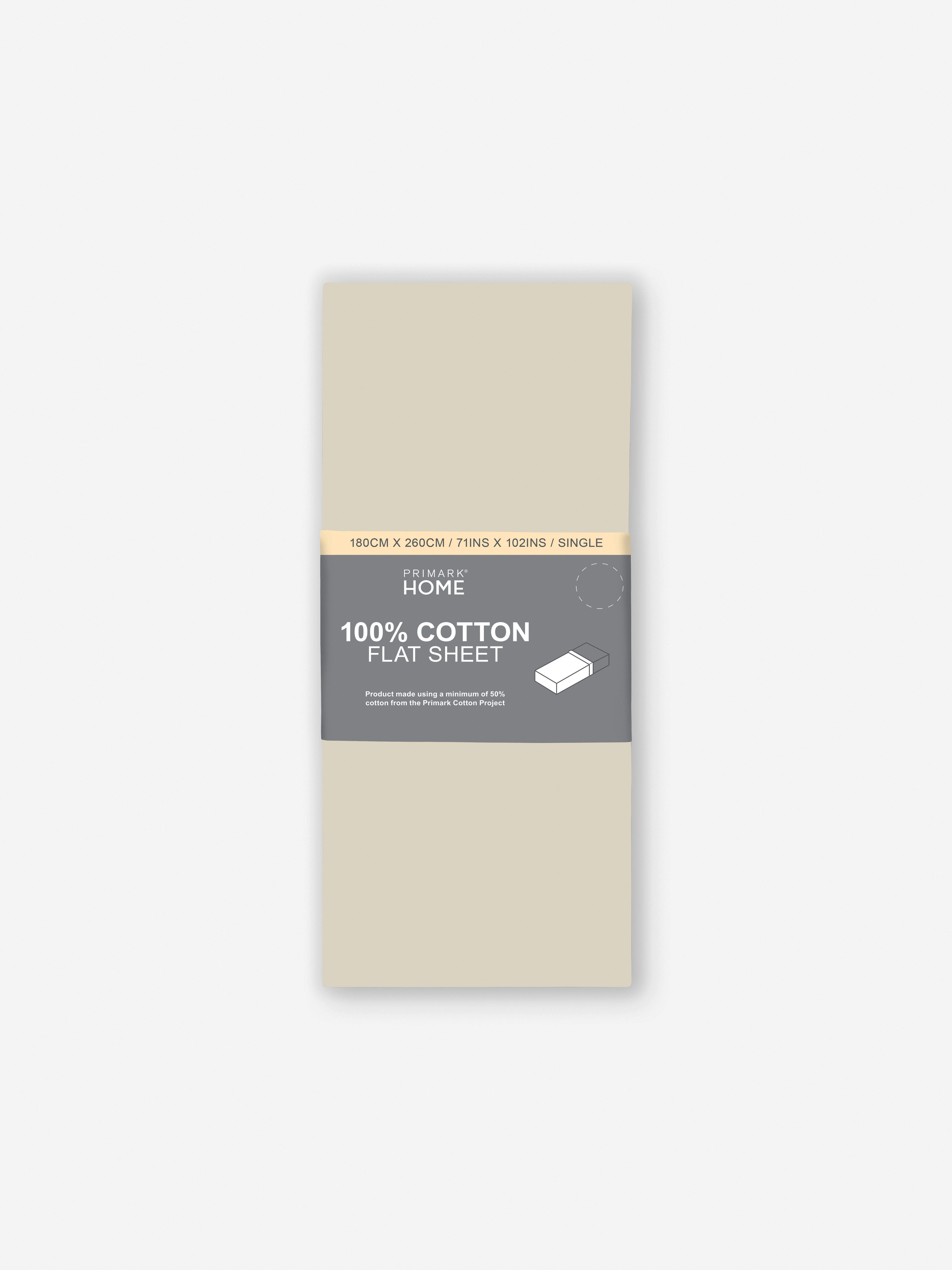 Single Sateen Flat Sheet