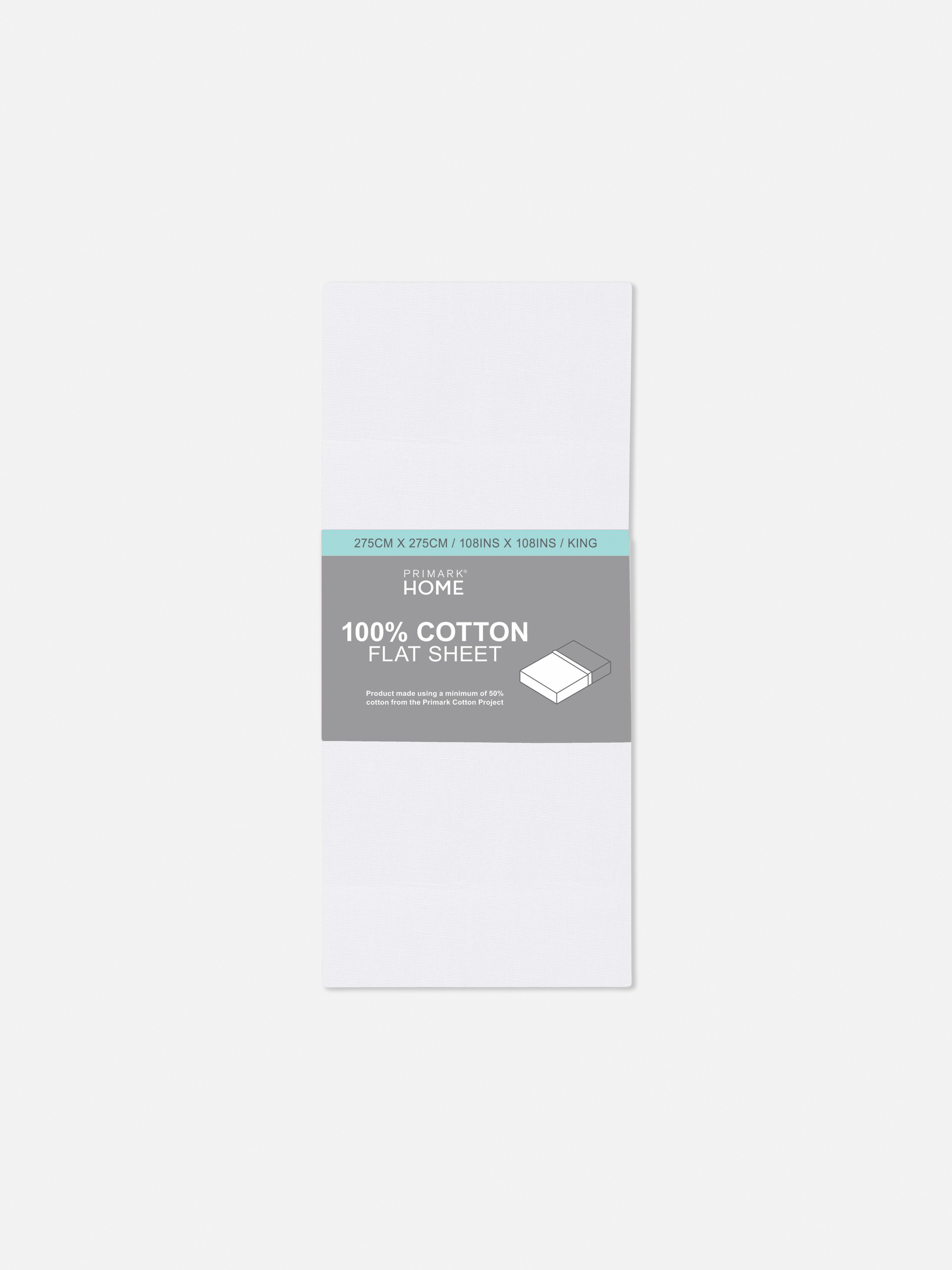 Sateen King Flat Sheet