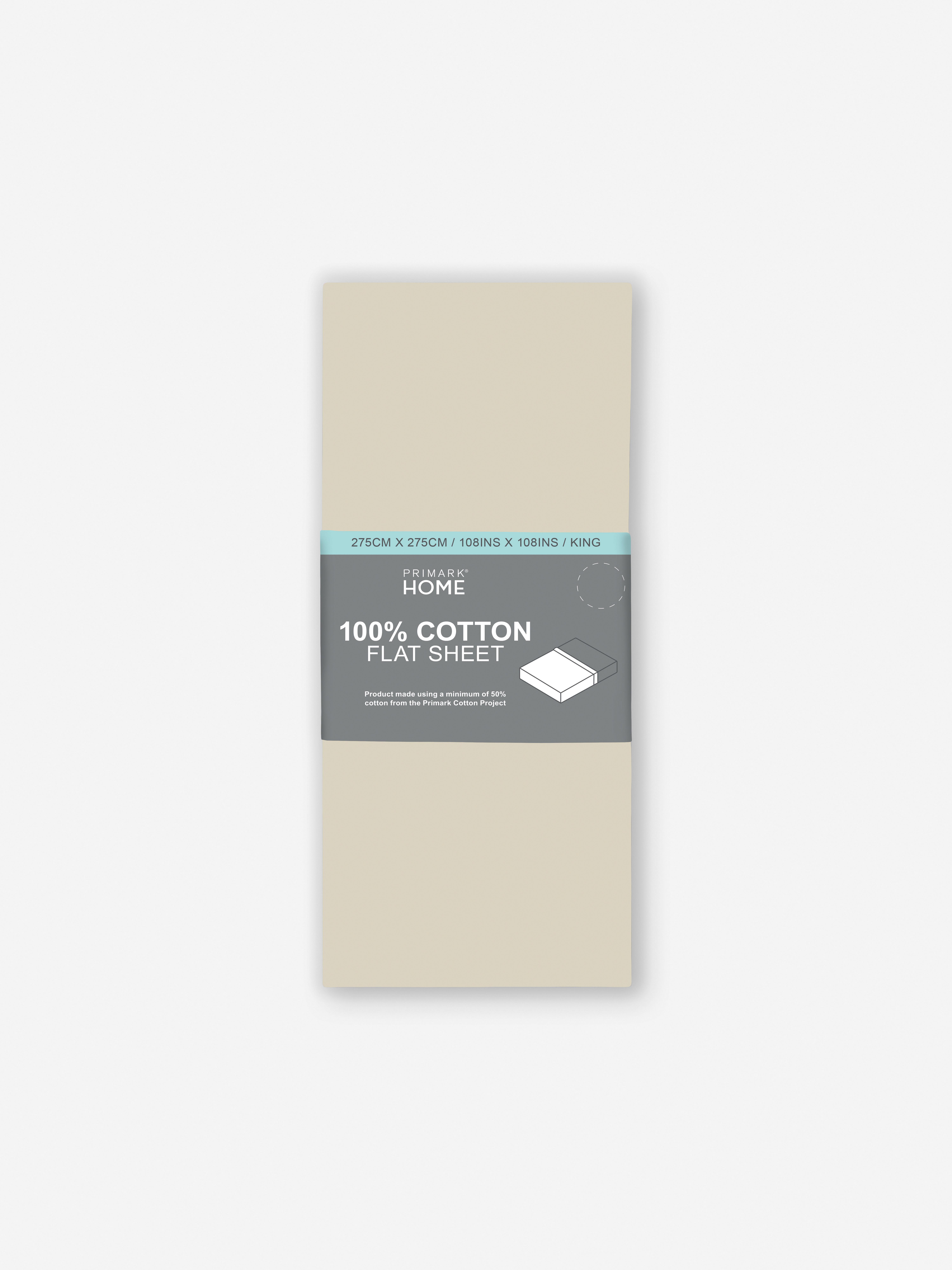 Sateen King Flat Sheet