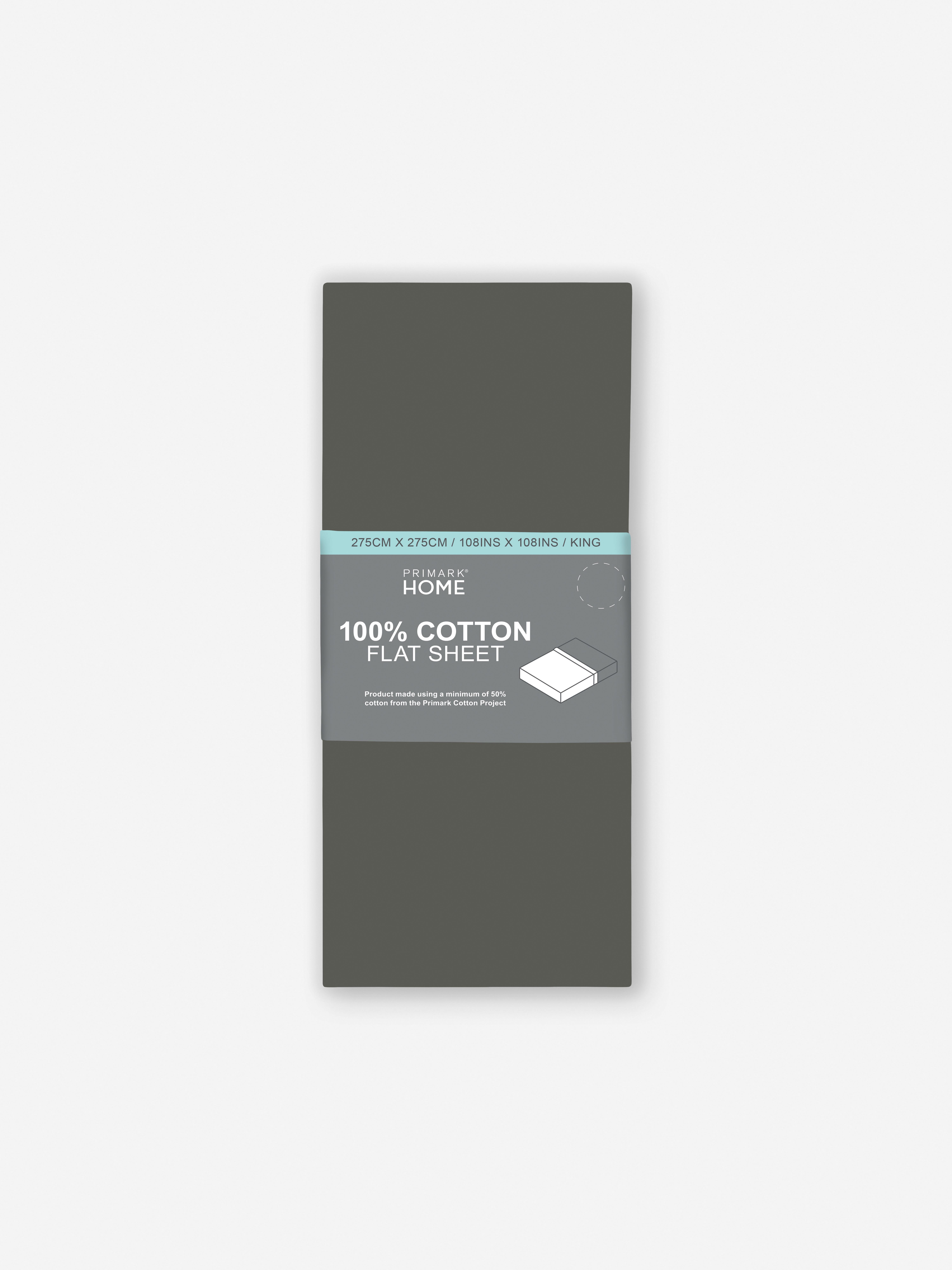Sateen King Flat Sheet