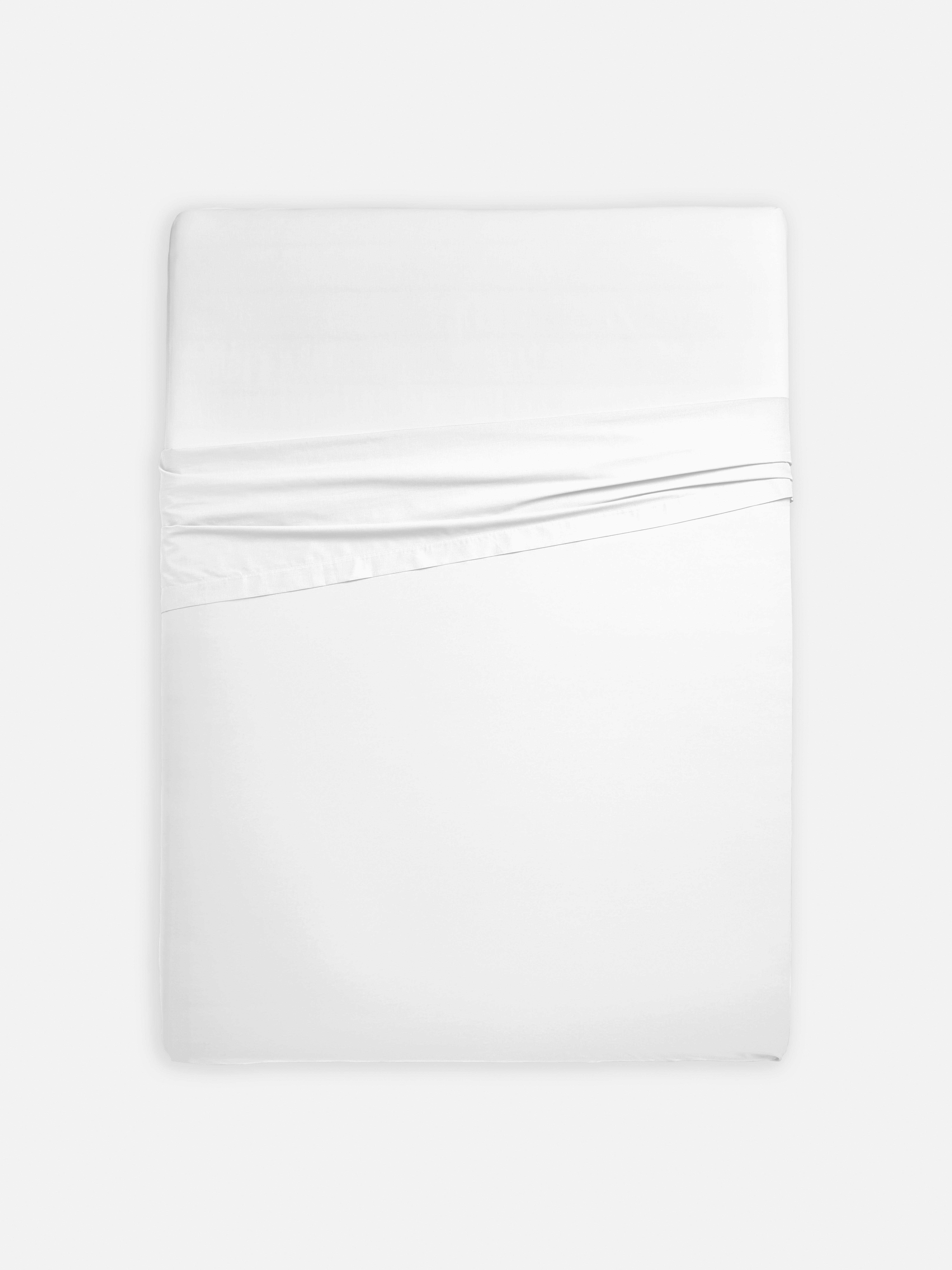 Super King Sateen Flat Sheet