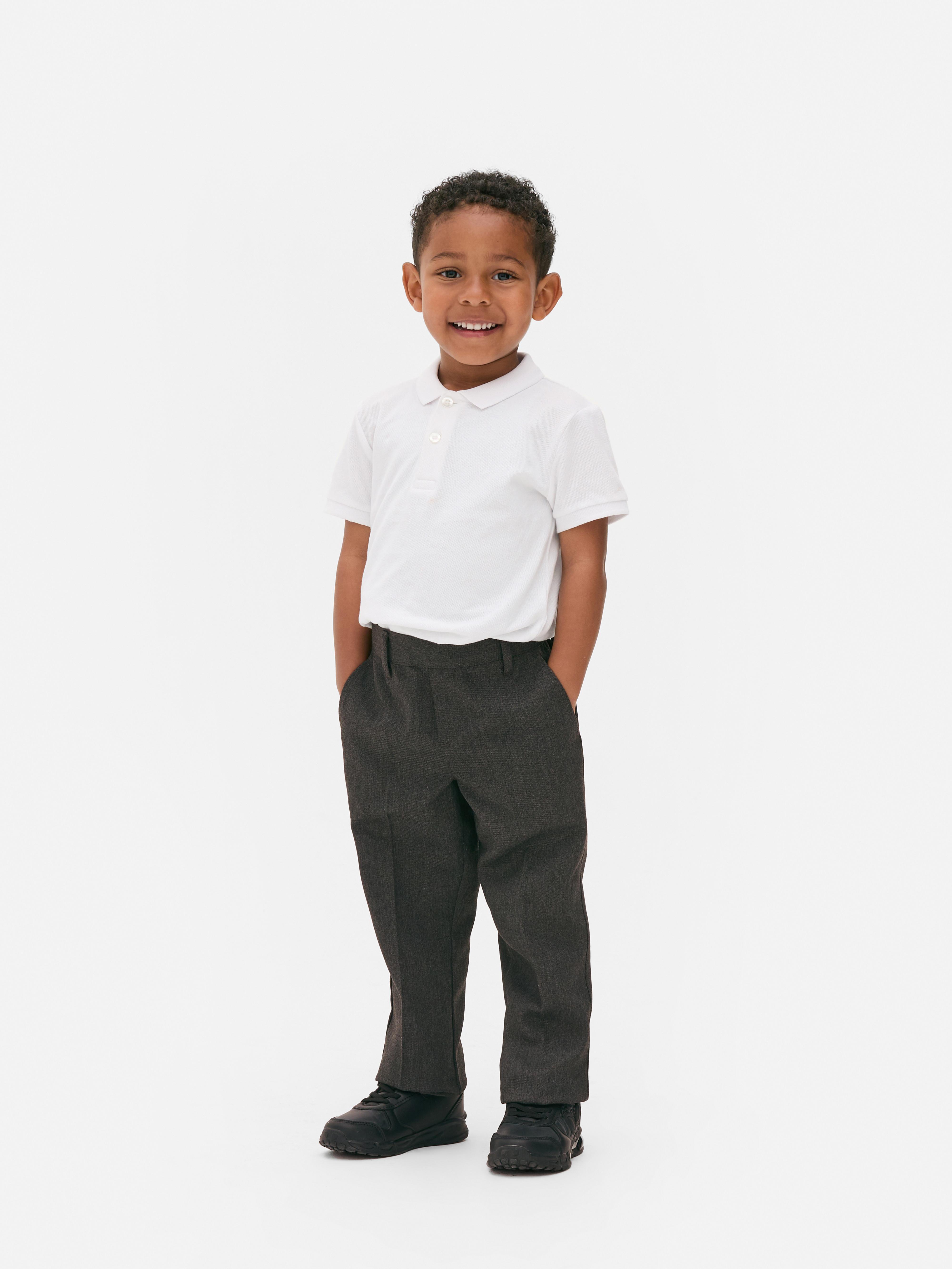 2pk Younger Kids’ Pleated School Trousers