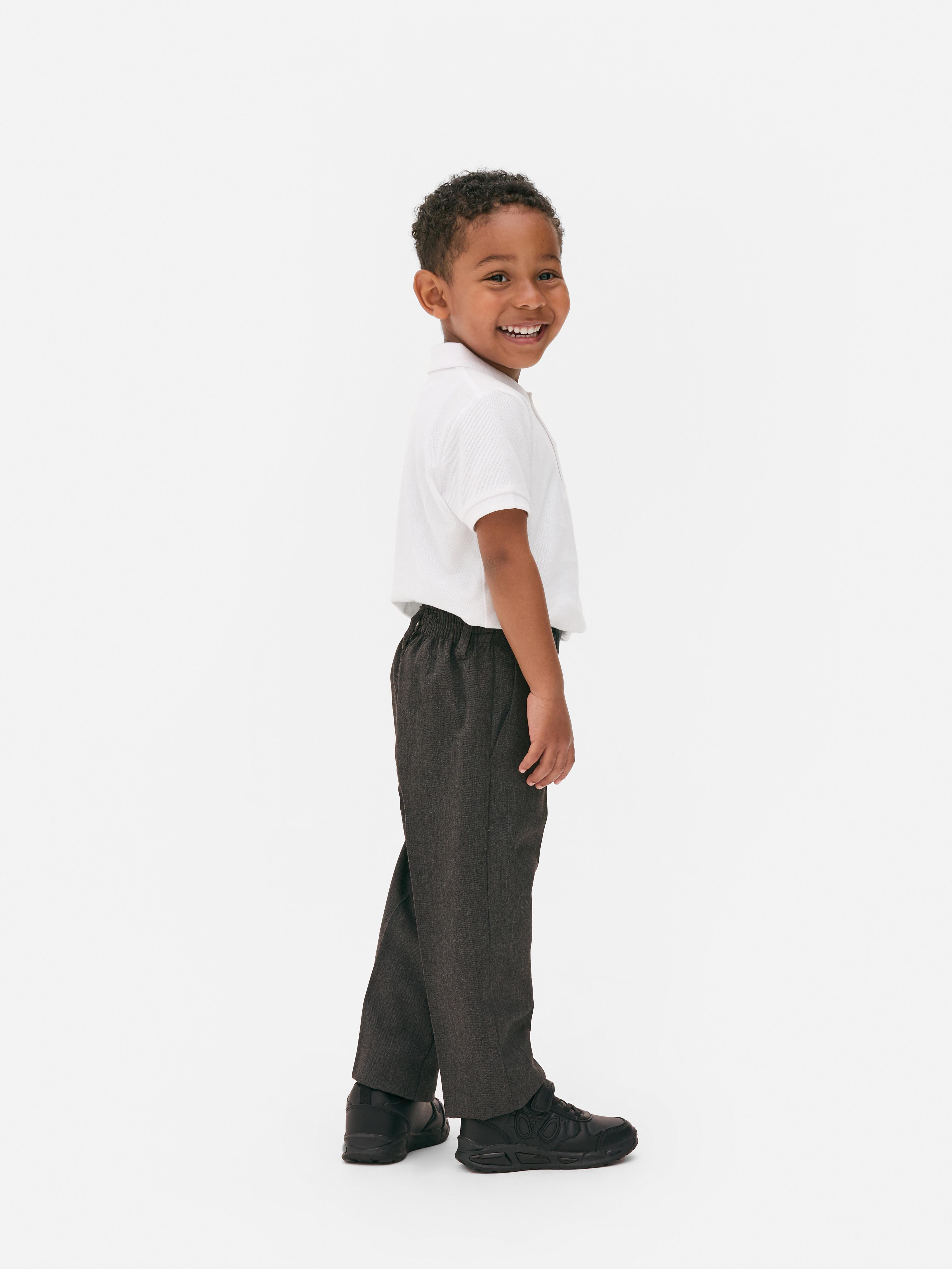 2pk Younger Kids’ Pleated School Trousers