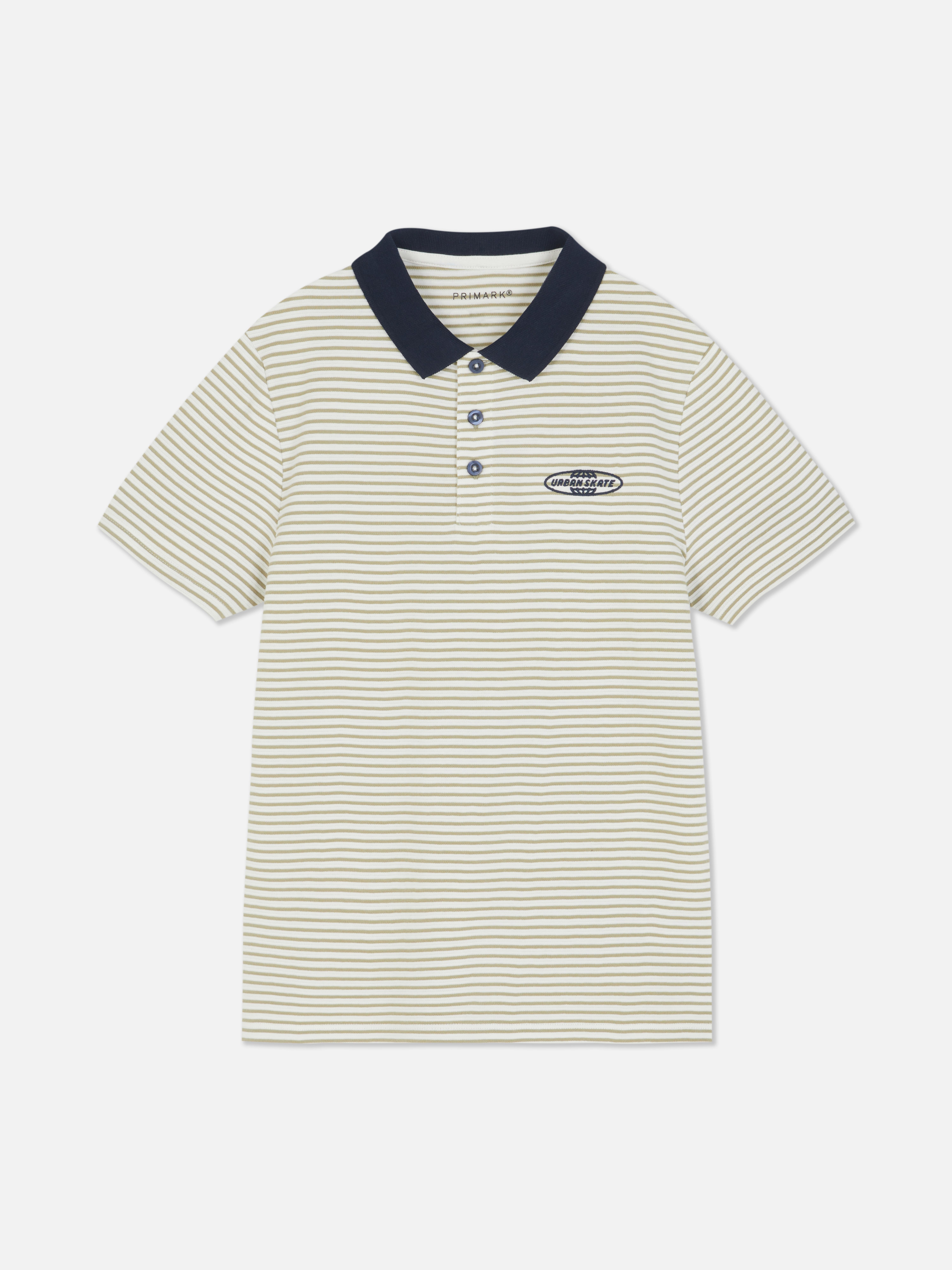 7-15yrs | Stripe Polo Shirt
