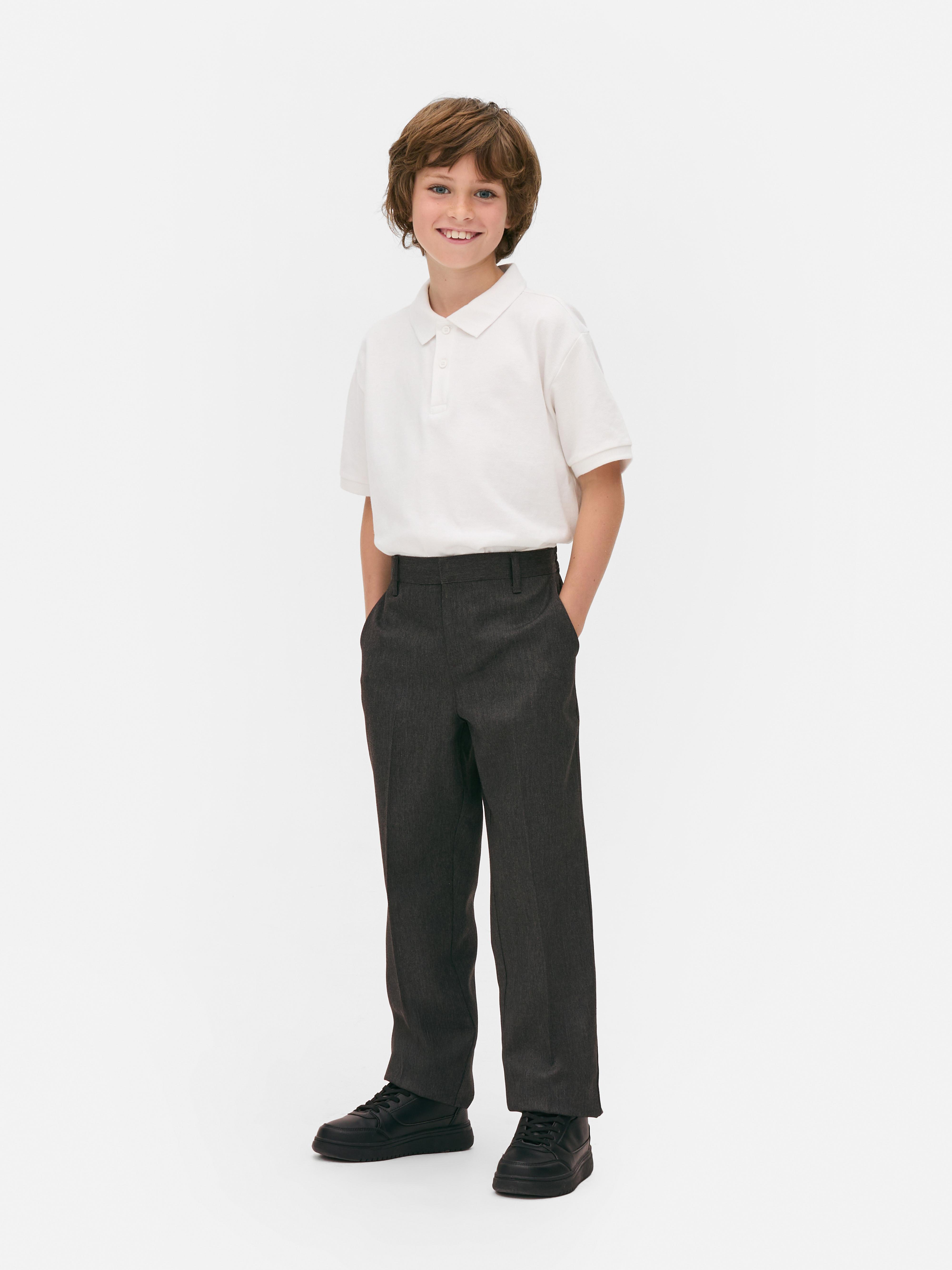 2pk Older Kids’ Pleated School Trousers