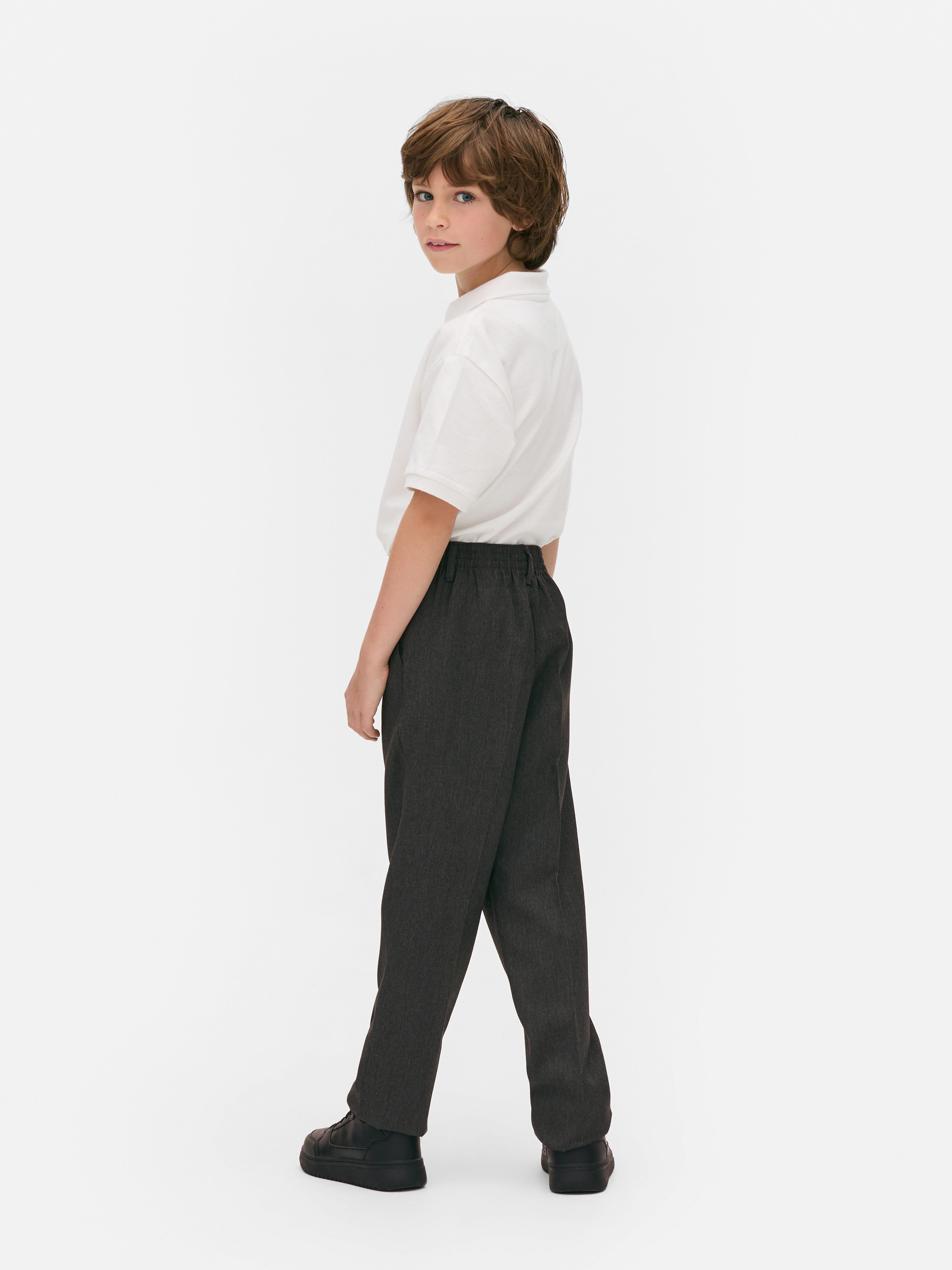 2pk Older Kids’ Pleated School Trousers