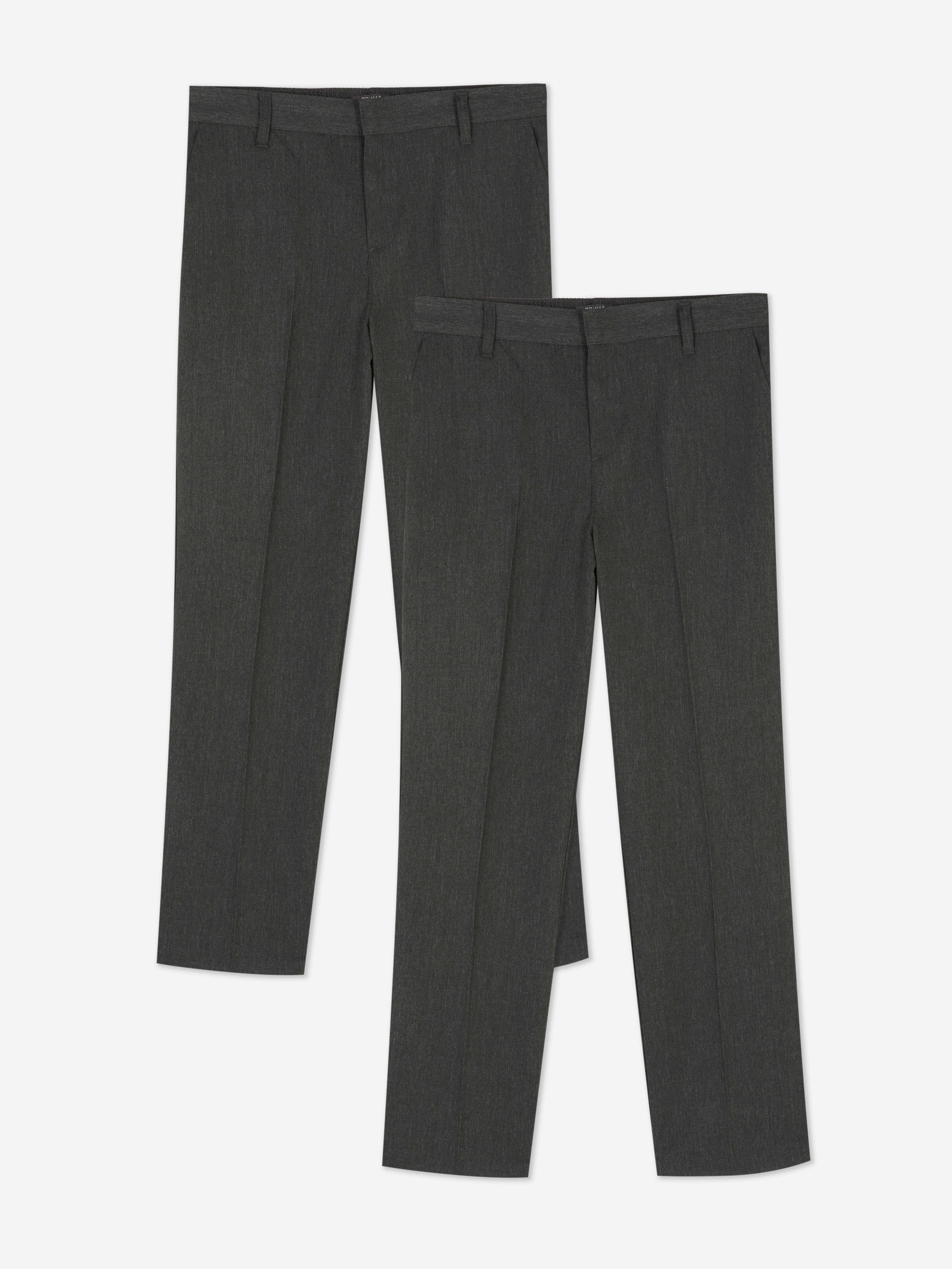 2pk Older Kids’ Pleated School Trousers