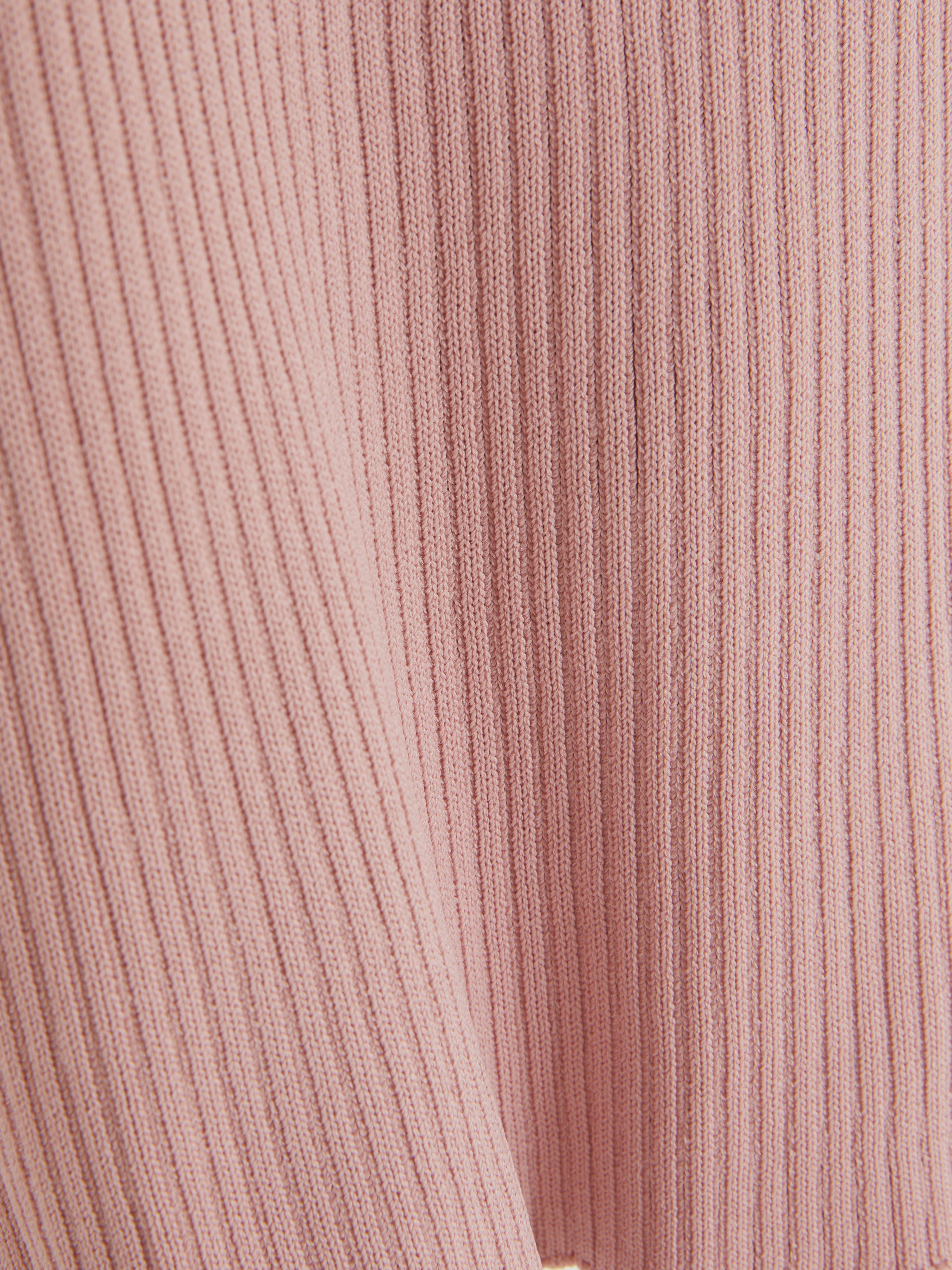 Ribbed Lace Trim Tank Top