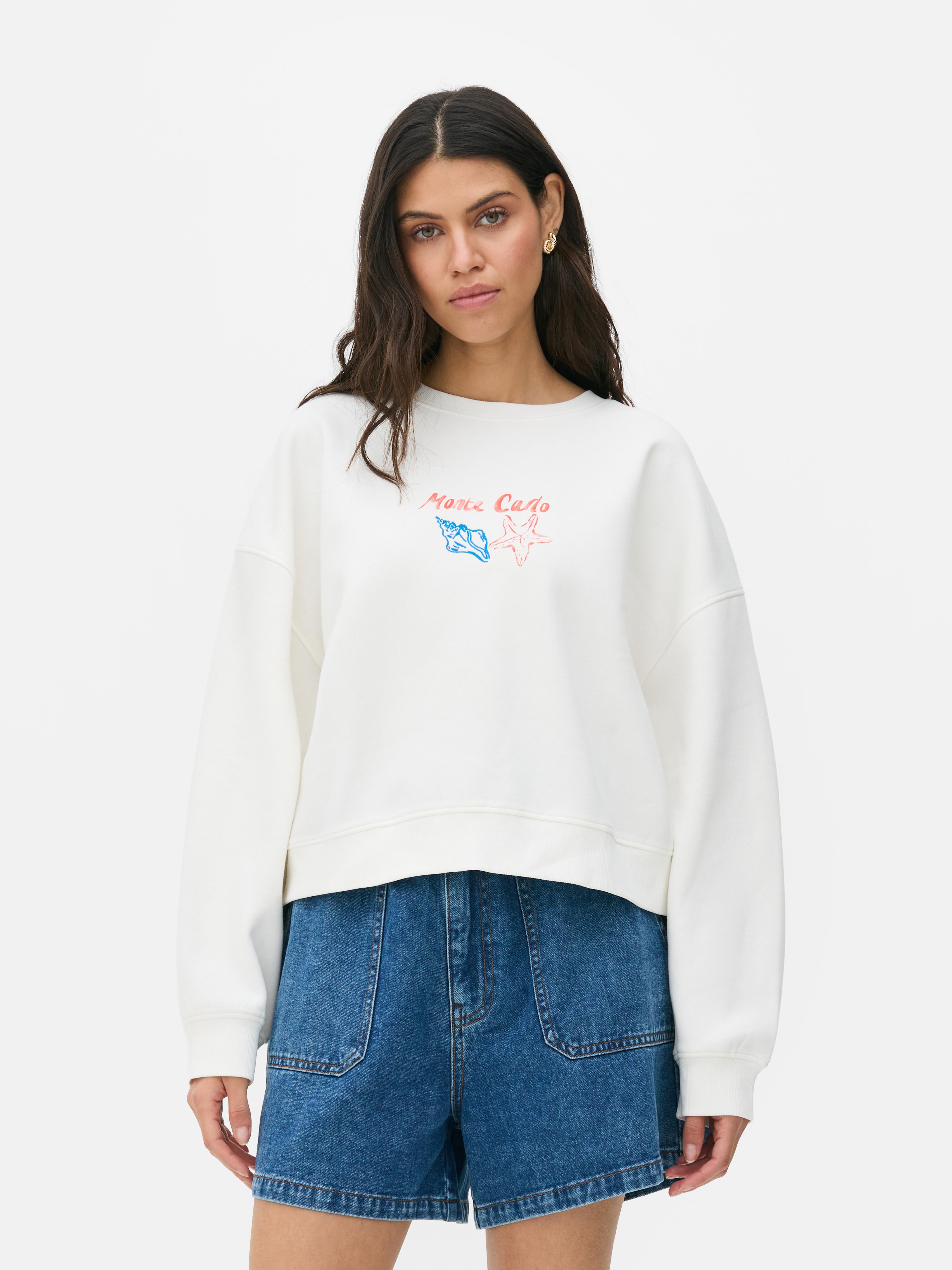 Sweat-shirt imprimé Paula Echevarría