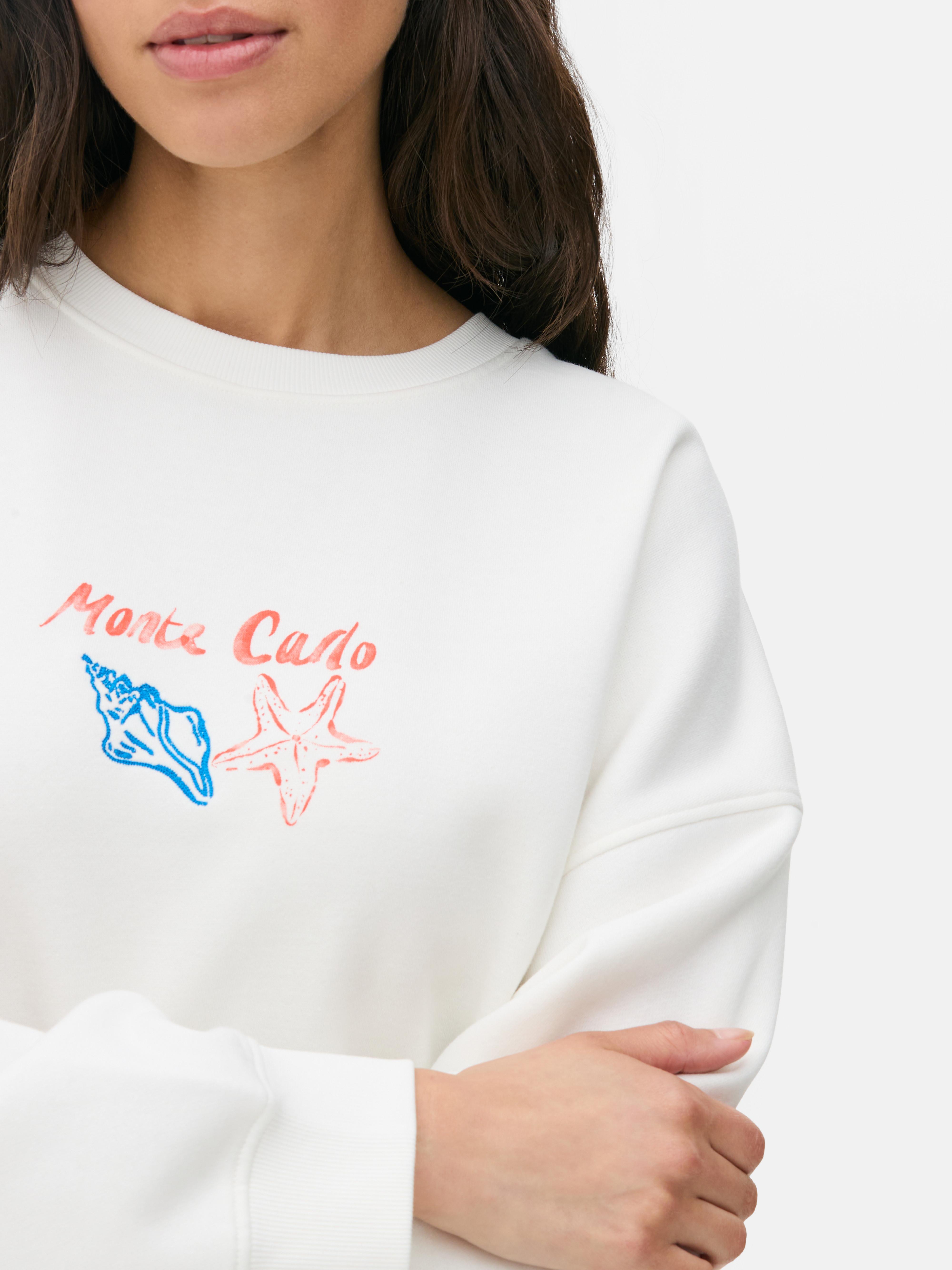 Sweat-shirt imprimé Paula Echevarría