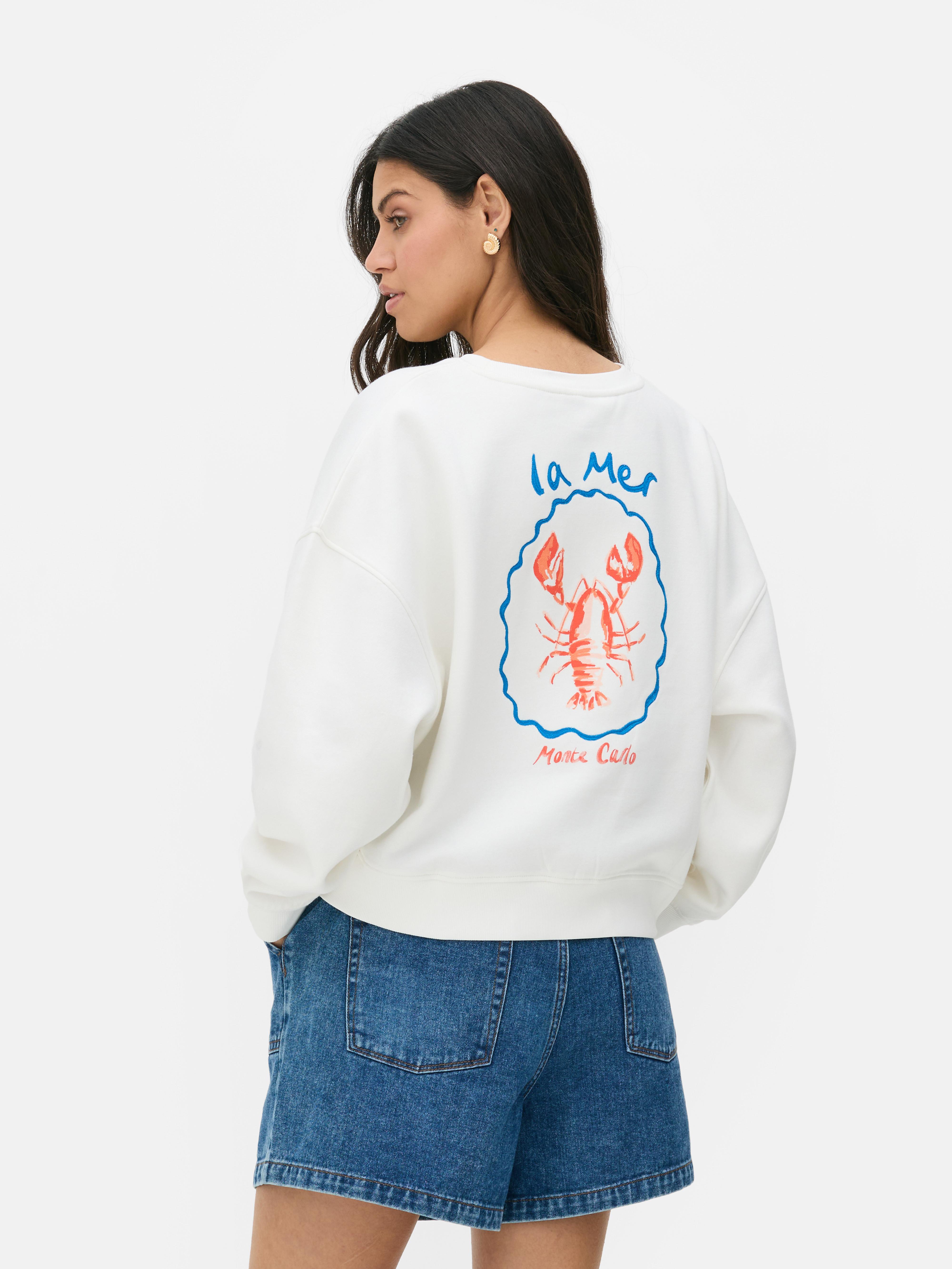 Sweat-shirt imprimé Paula Echevarría