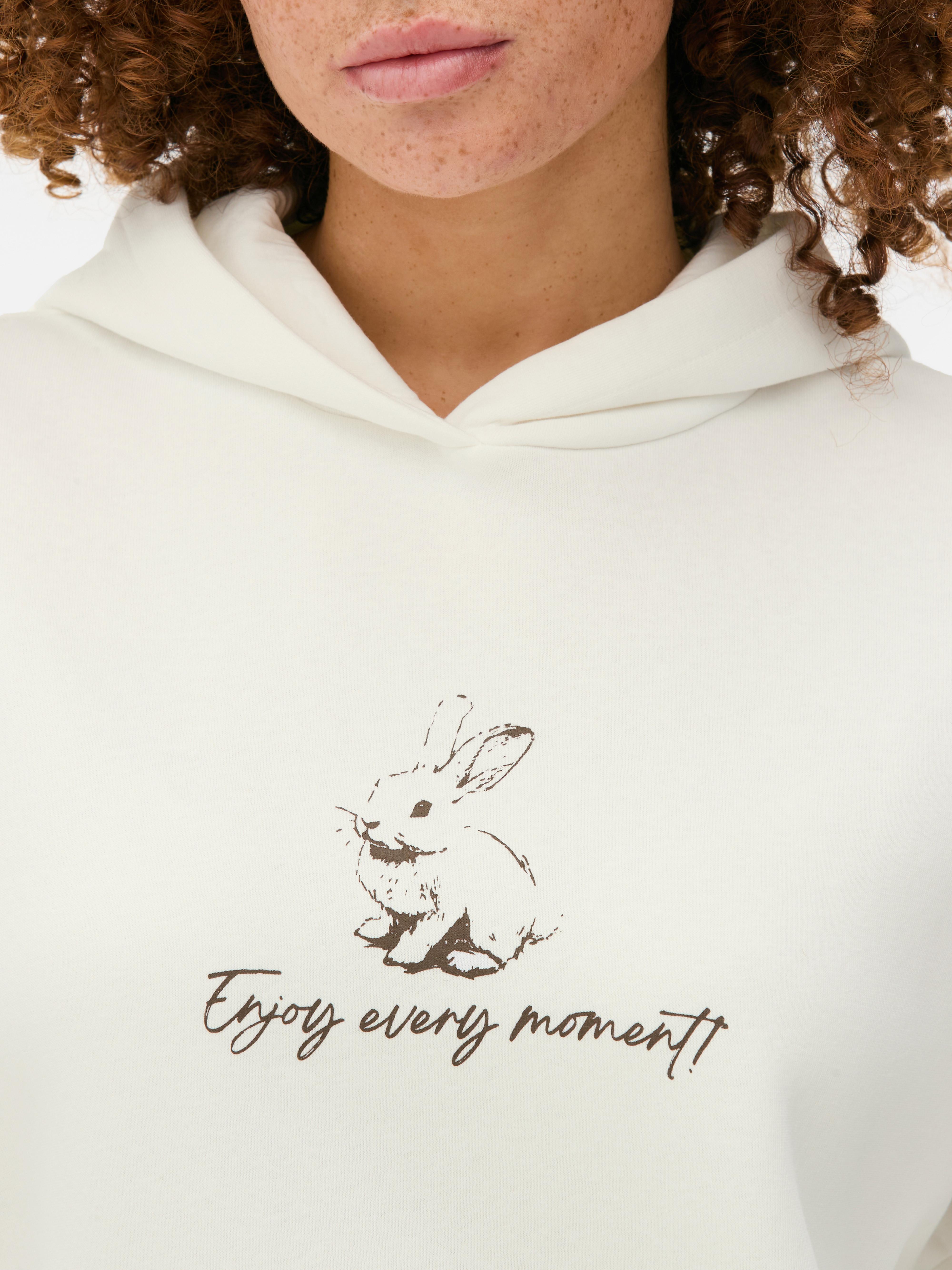 Rabbit Graphic Hoodie