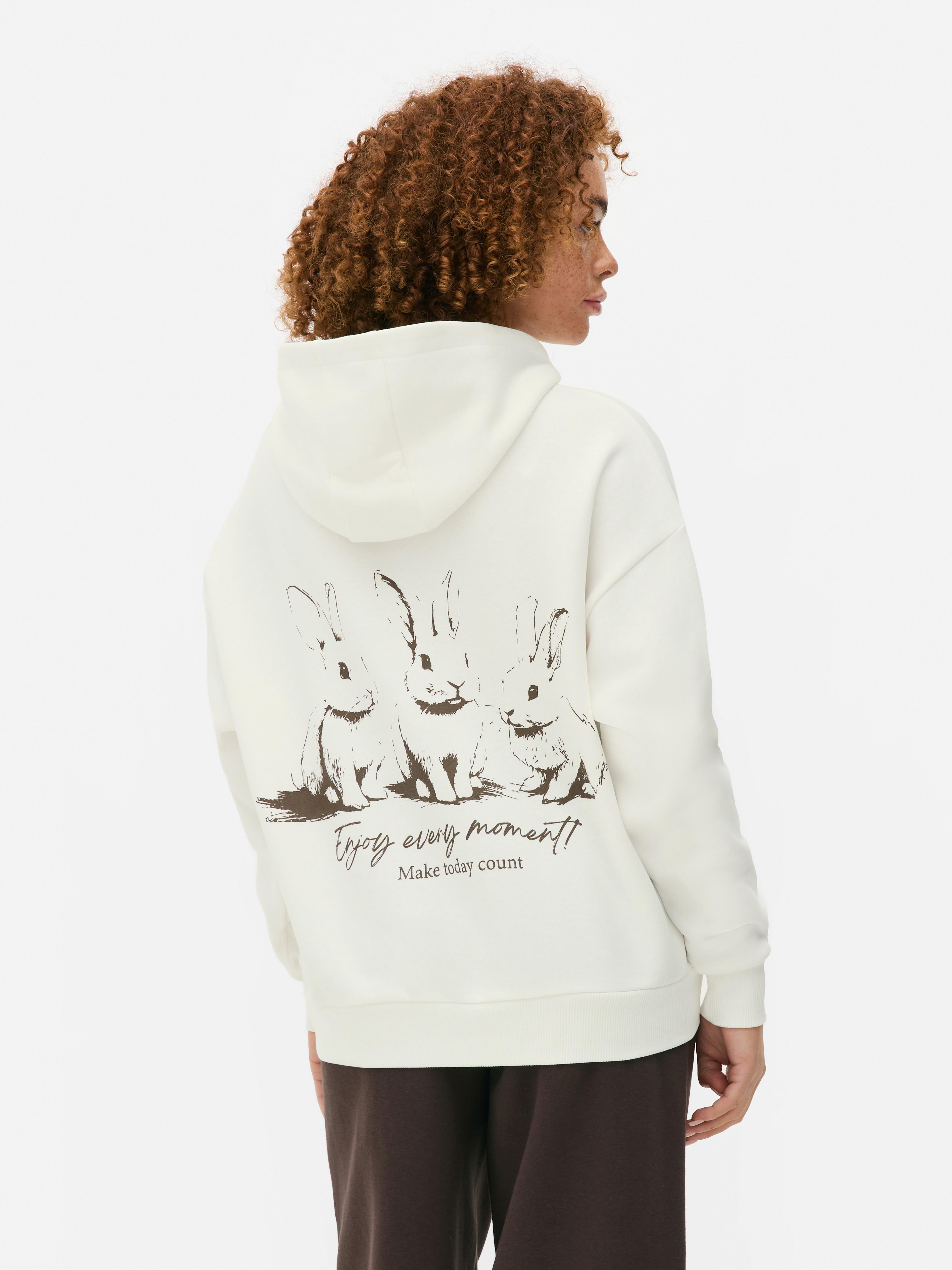 Rabbit Graphic Hoodie