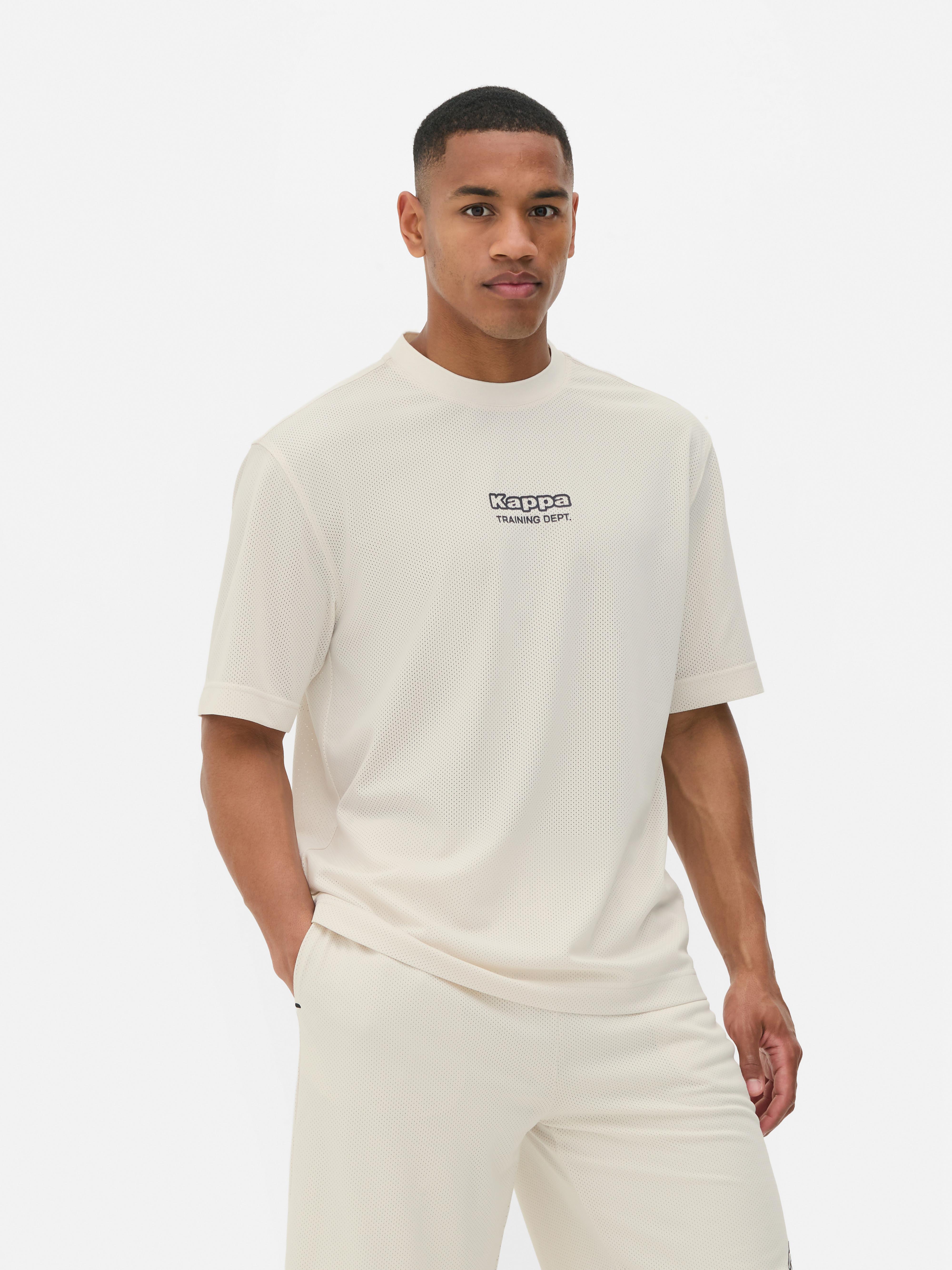 T-shirt van mesh Primark x Kappa