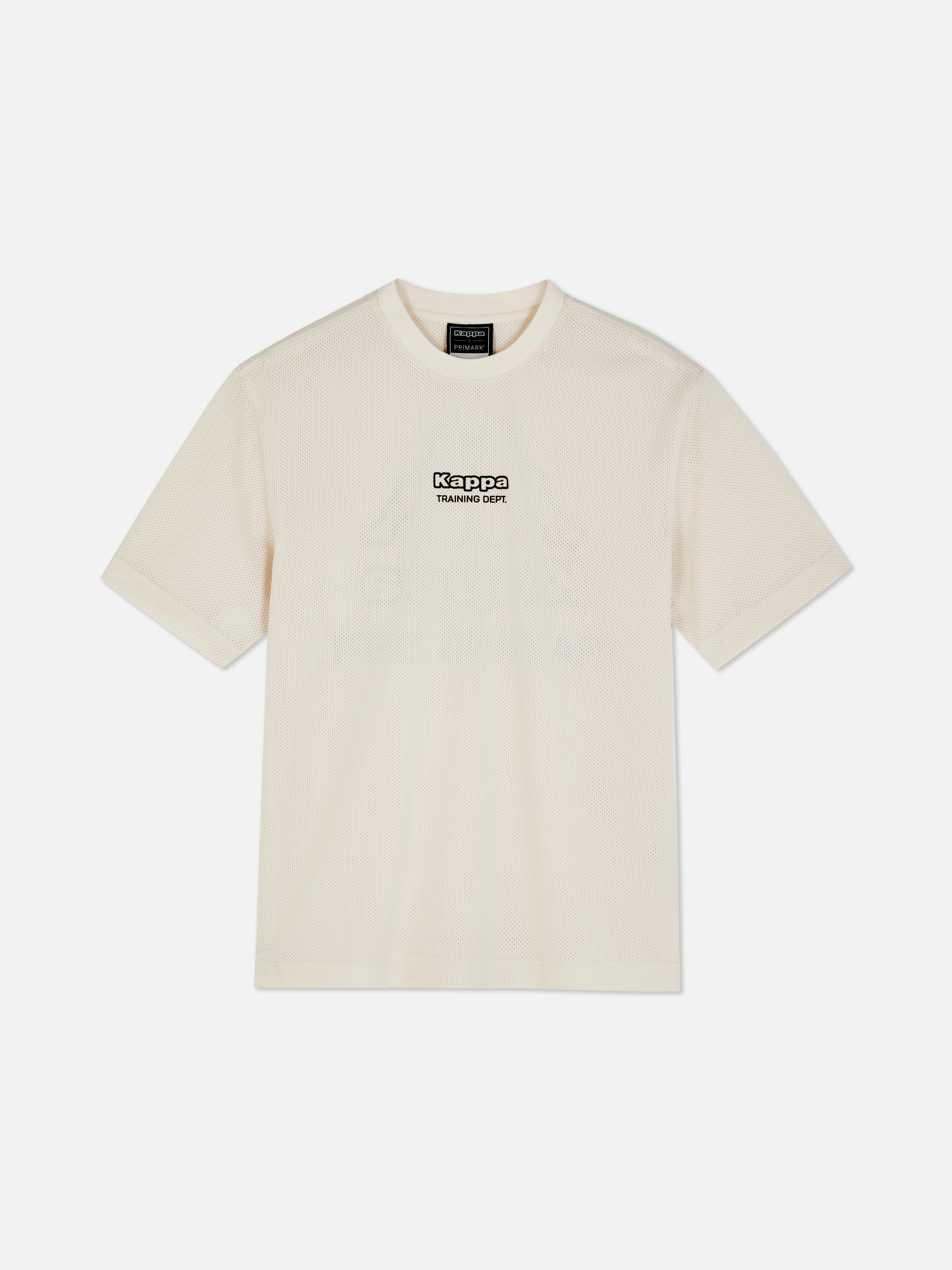 T-shirt van mesh Primark x Kappa
