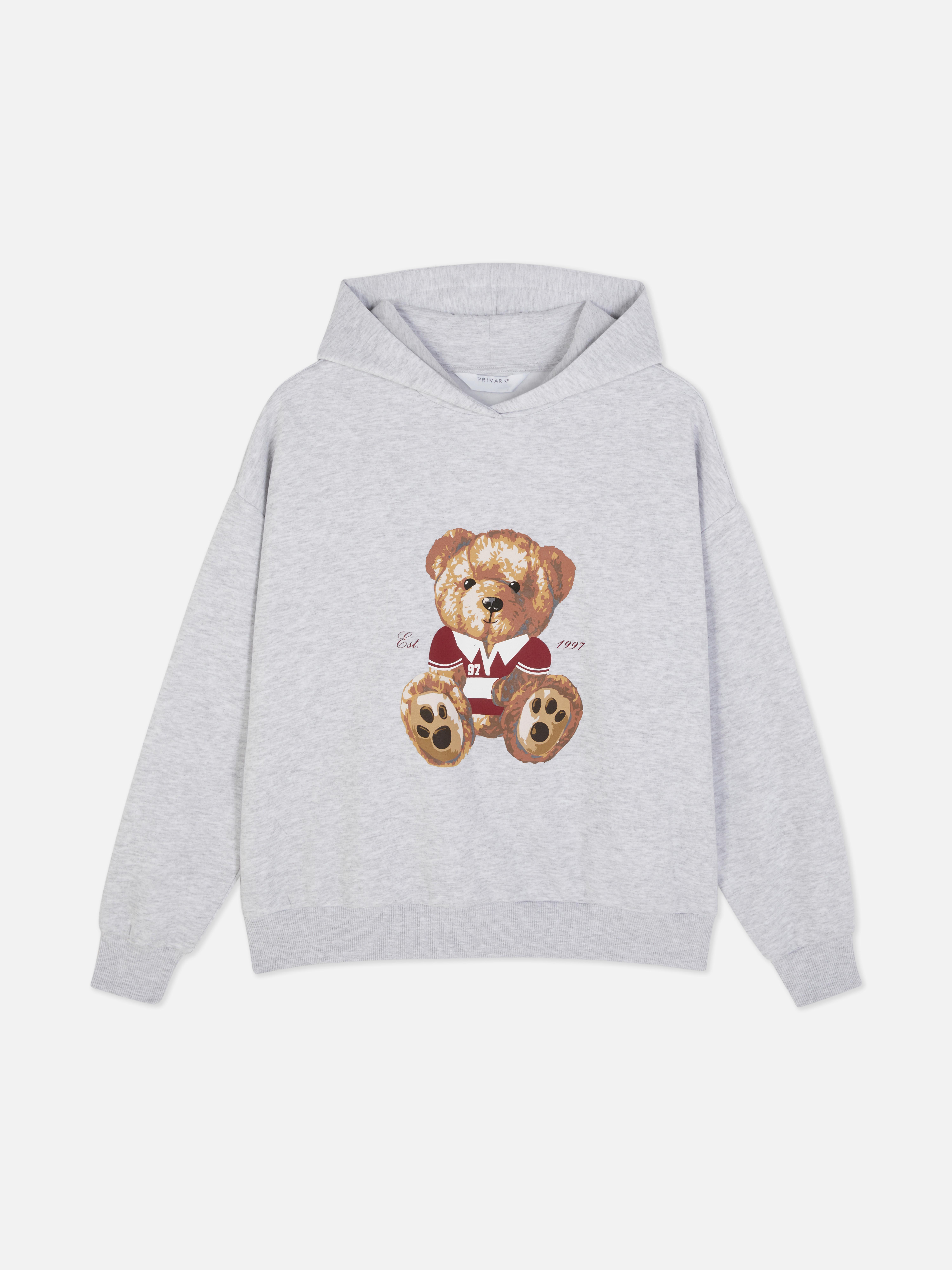 Teddy Bear Graphic Hoodie