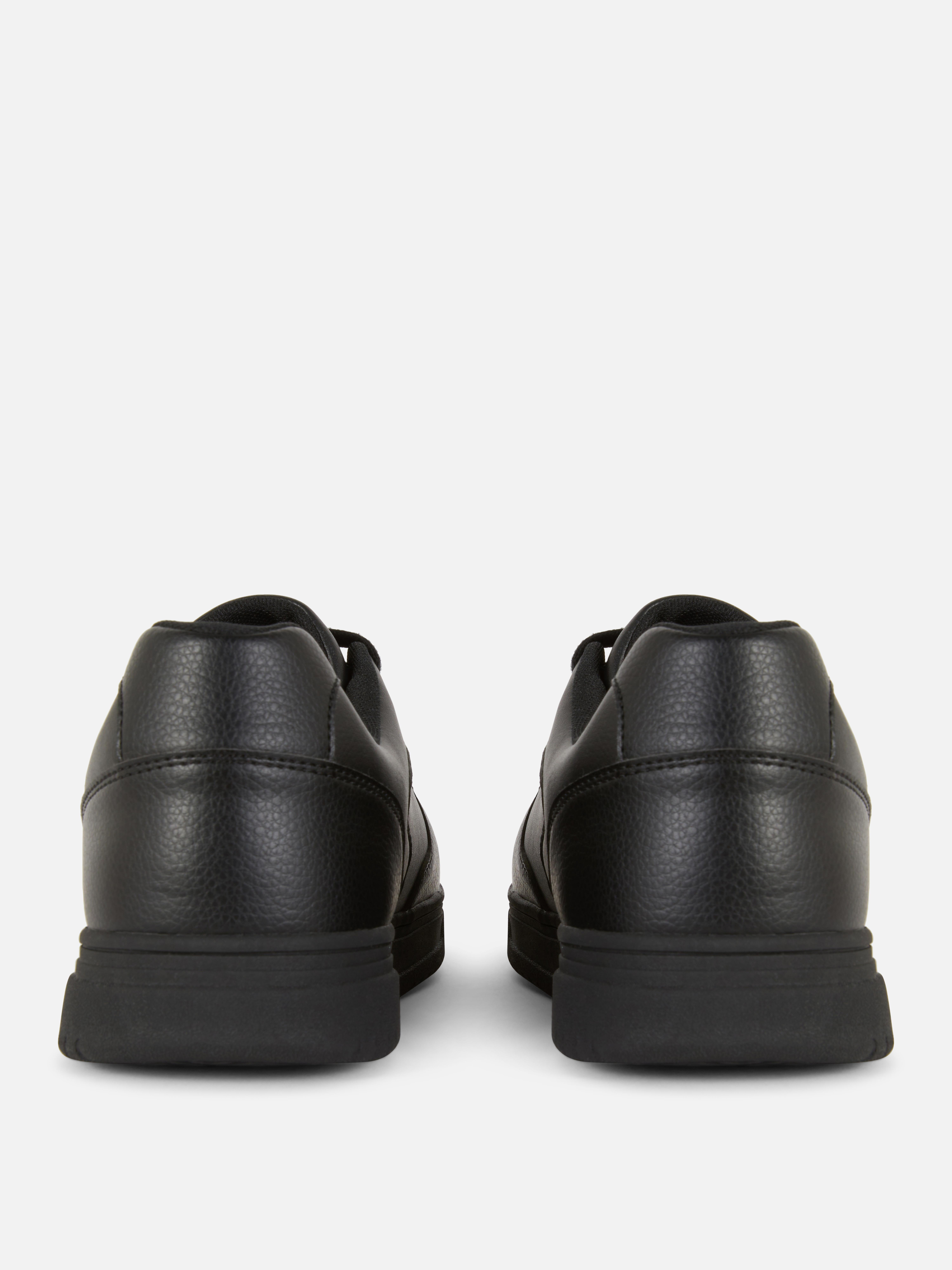 Panelled Low-Top Trainers