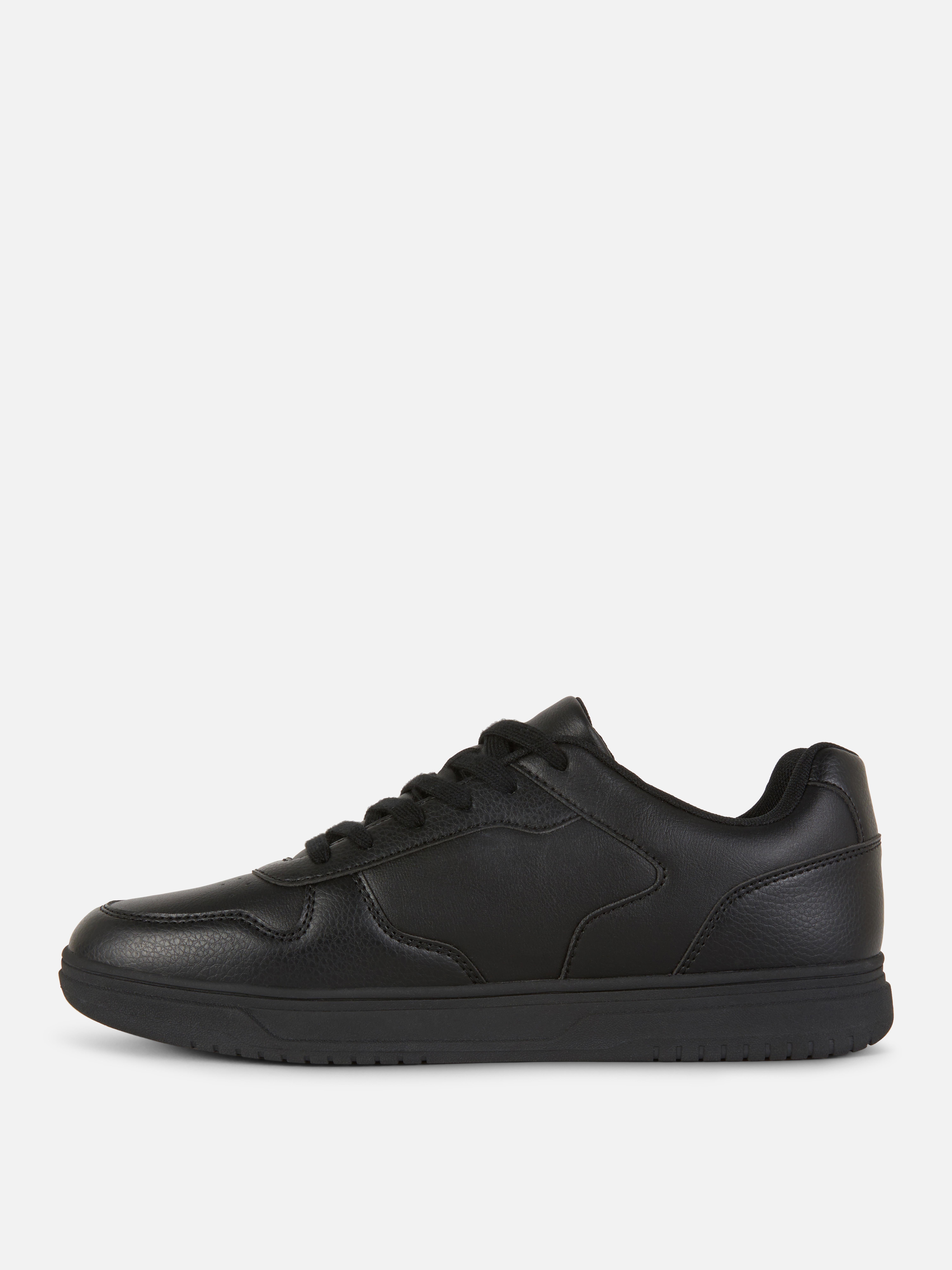 Panelled Low-Top Trainers