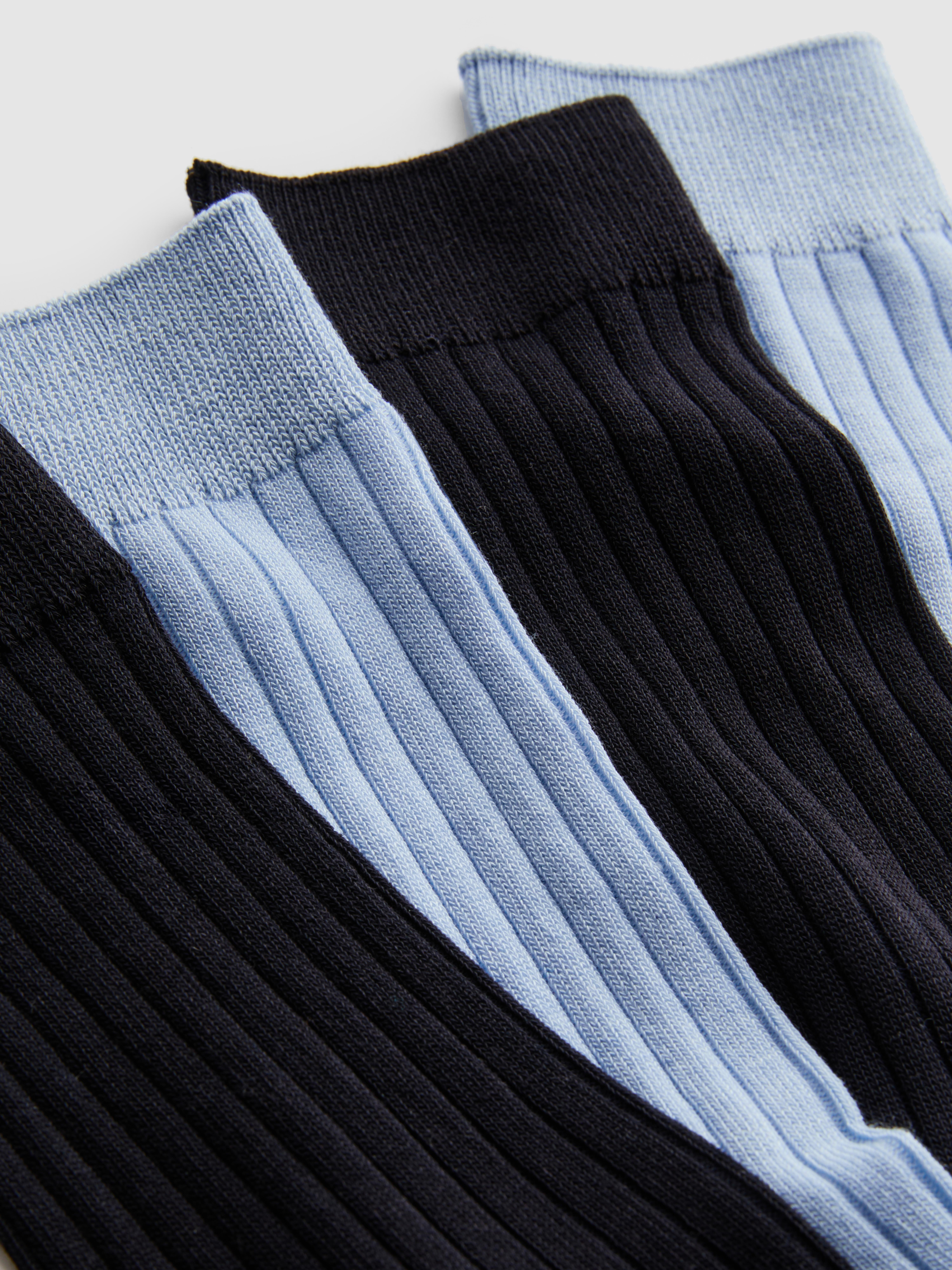 Nogavice iz mešanice svile The Edit, 2 para