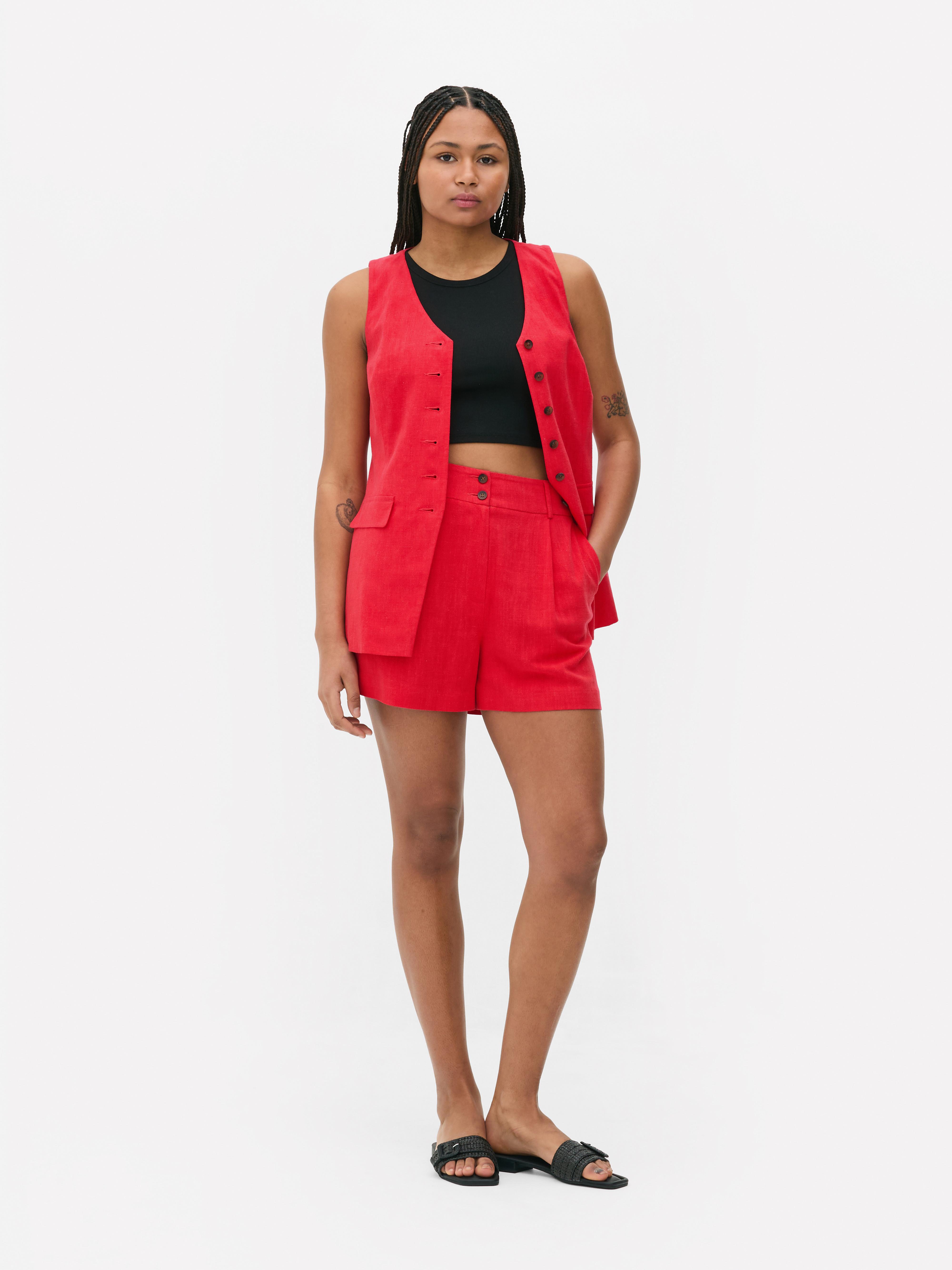 Bermudas de lino