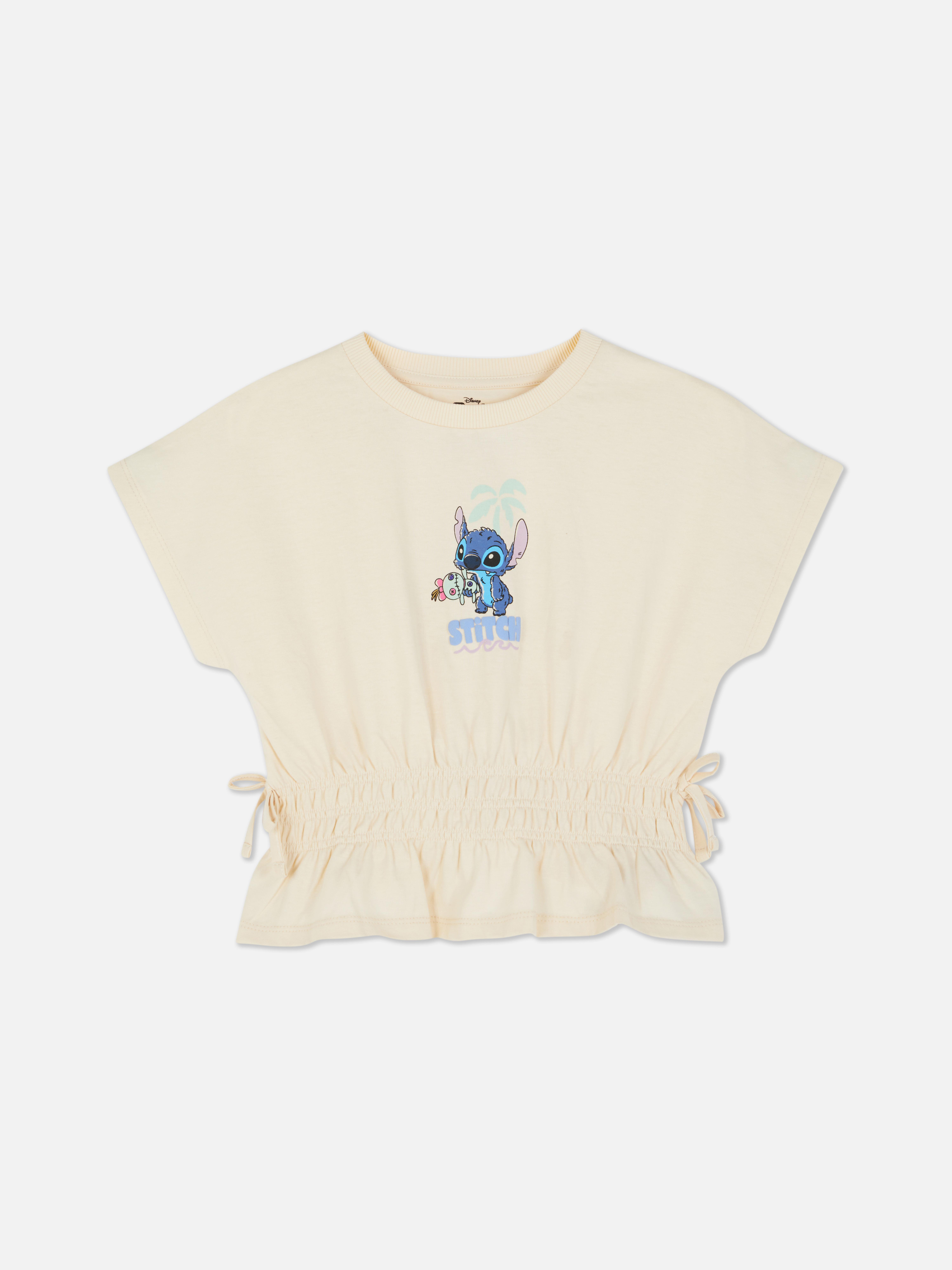 Gesmoktes „Disney Stitch“ T-Shirt