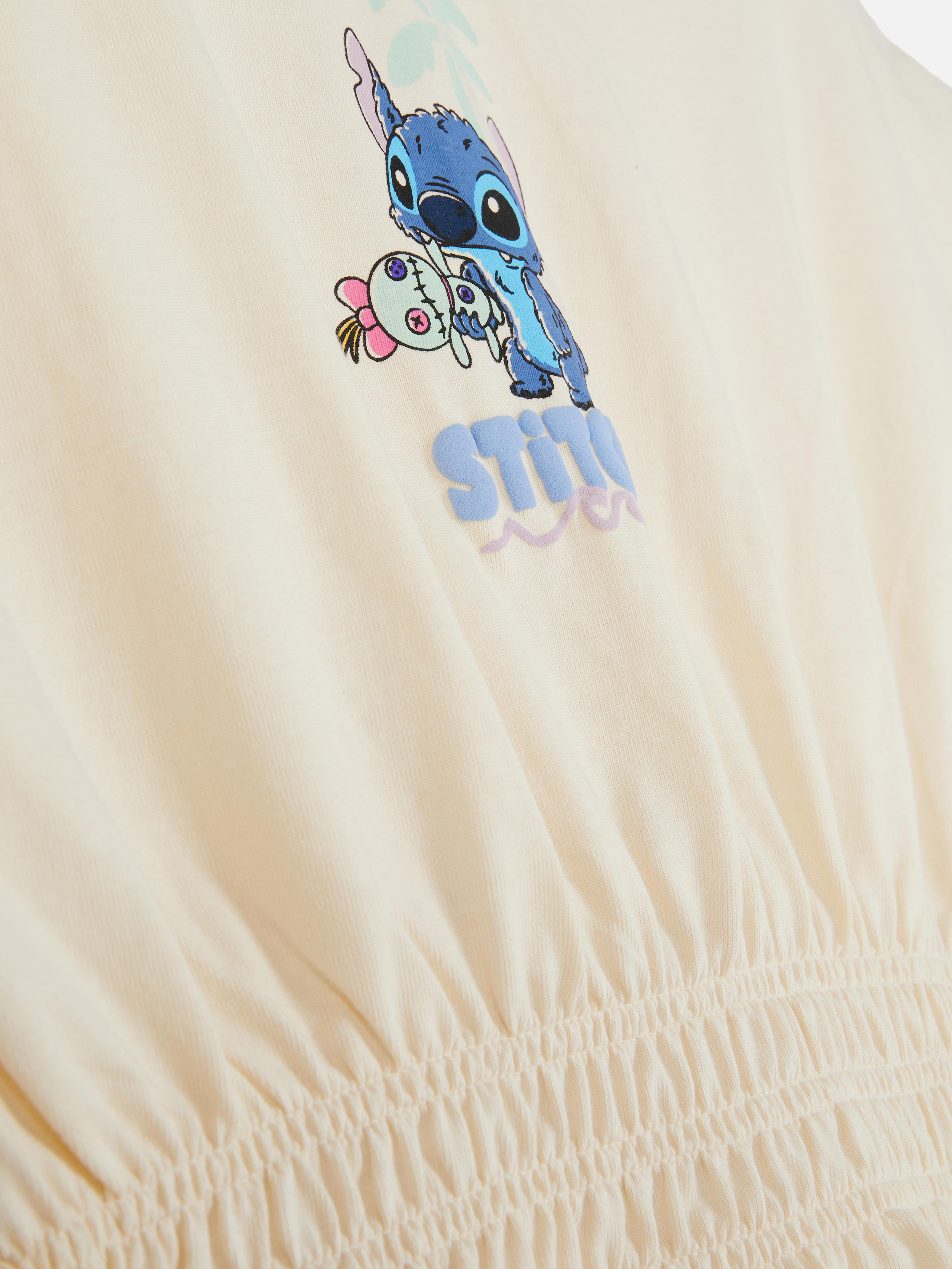 T-shirt franzido Disney Stitch