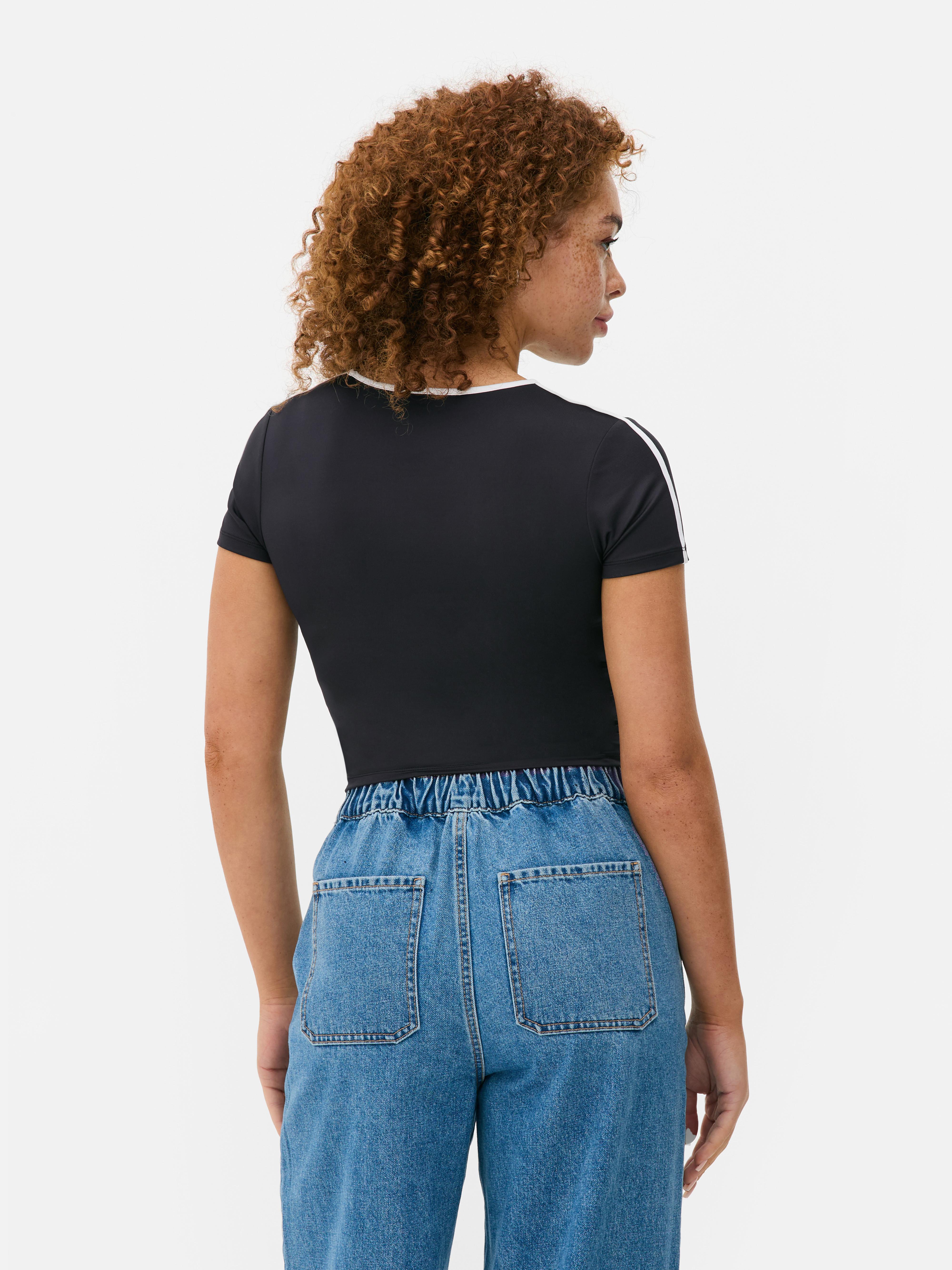 Short Sleeve Printed Baby Tee