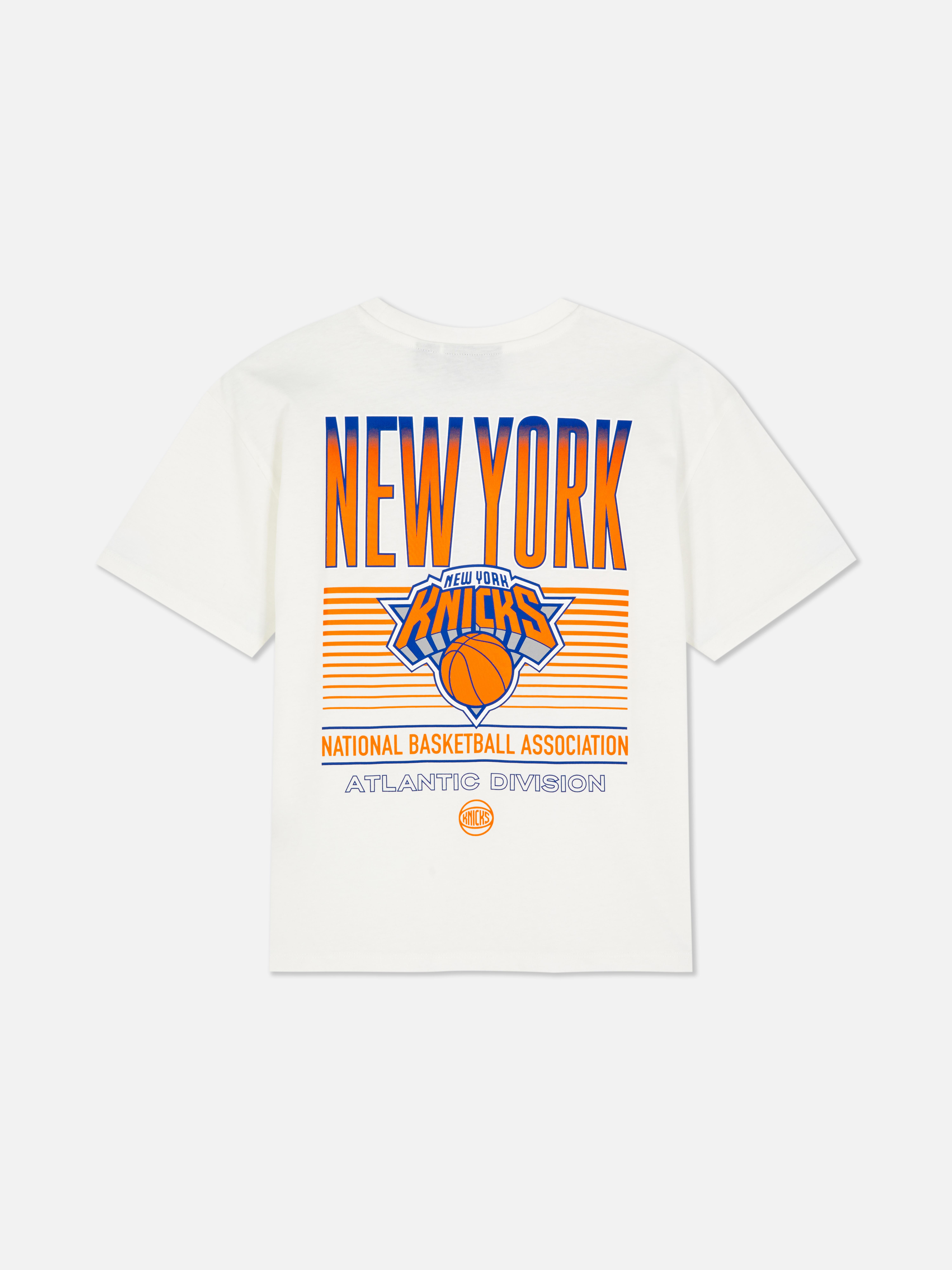 T-shirt met retrolook NBA New York Knicks