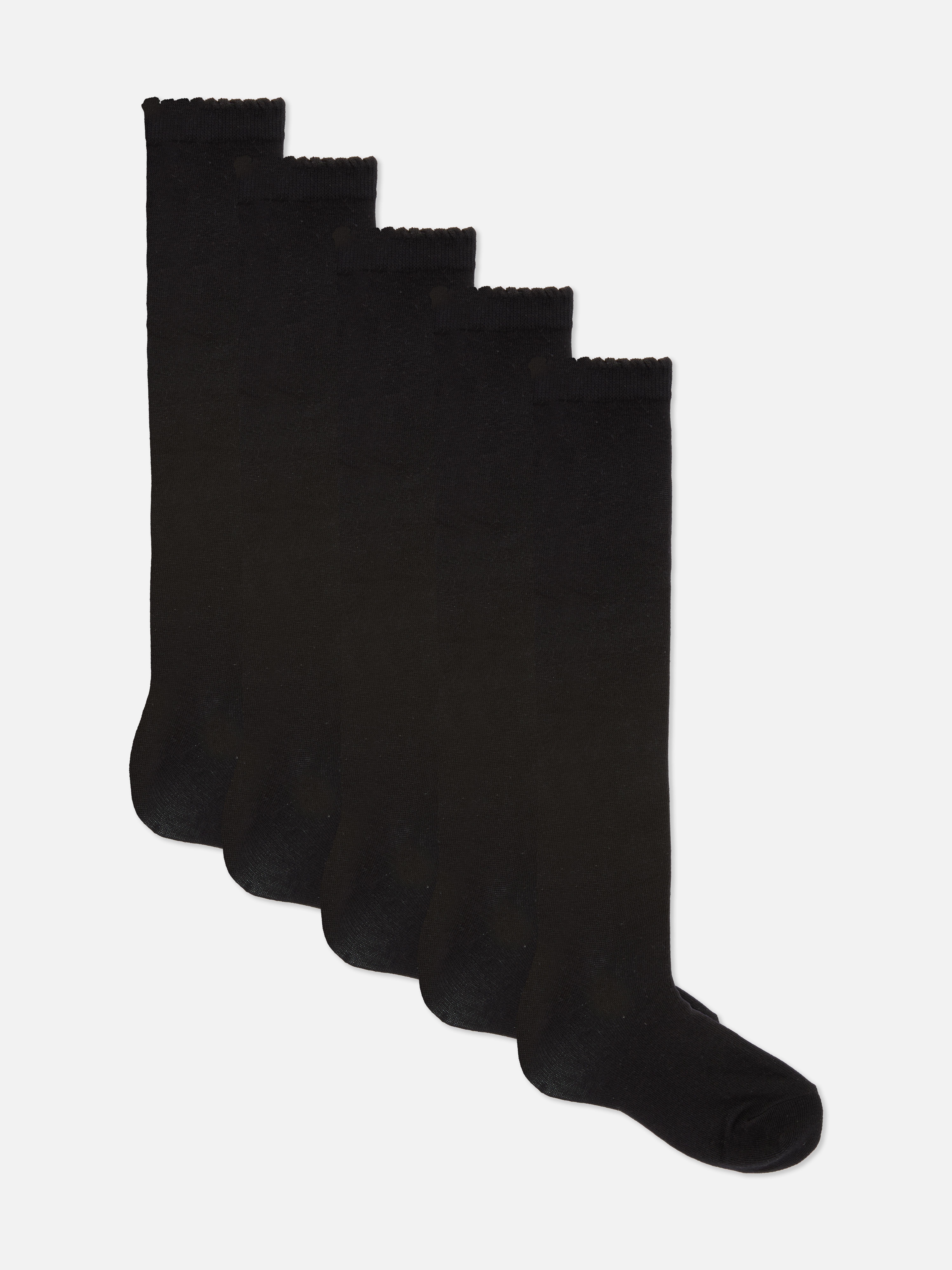 5pk Knee High Socks