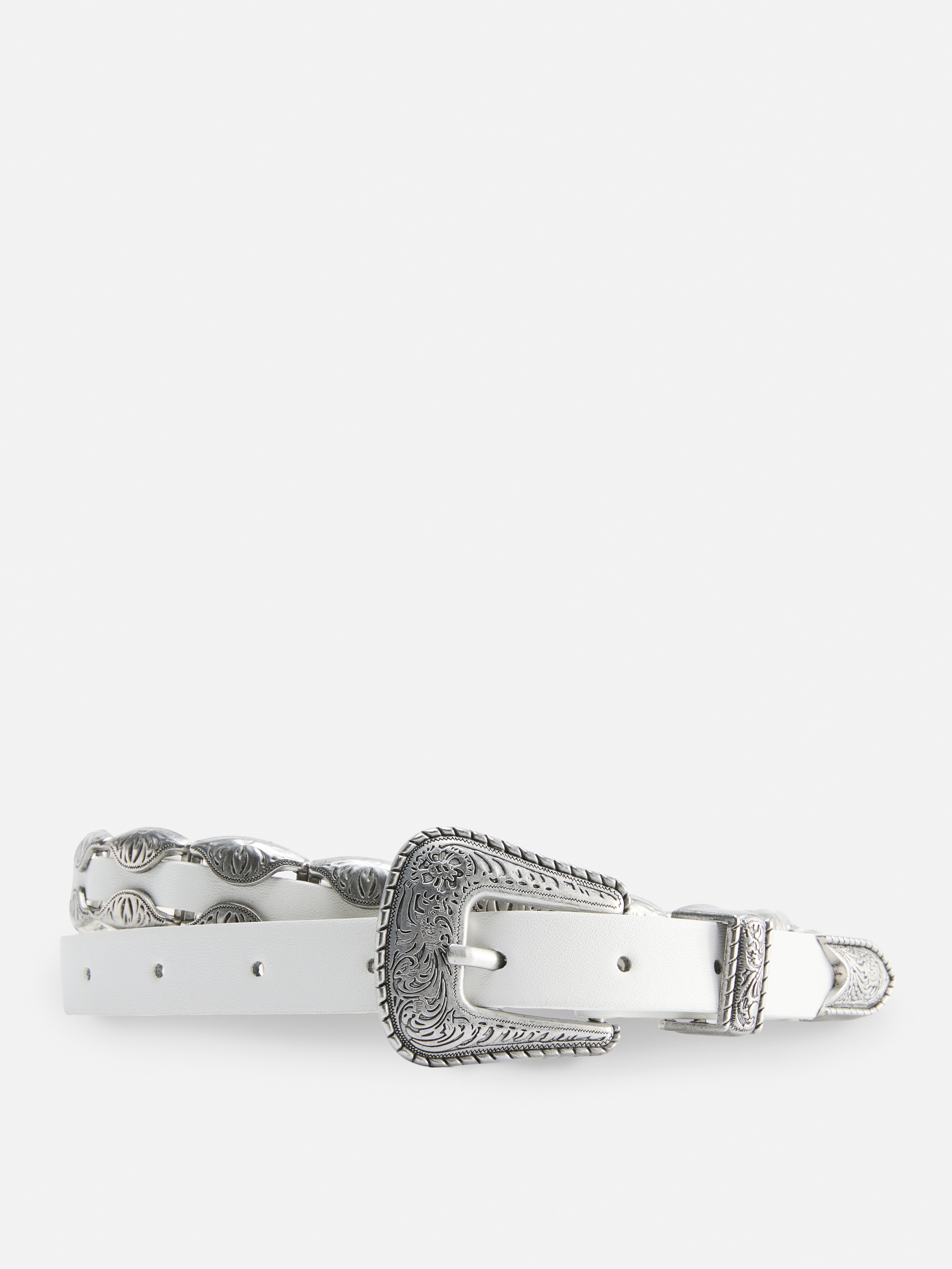 Skinny Western Hardware Belt