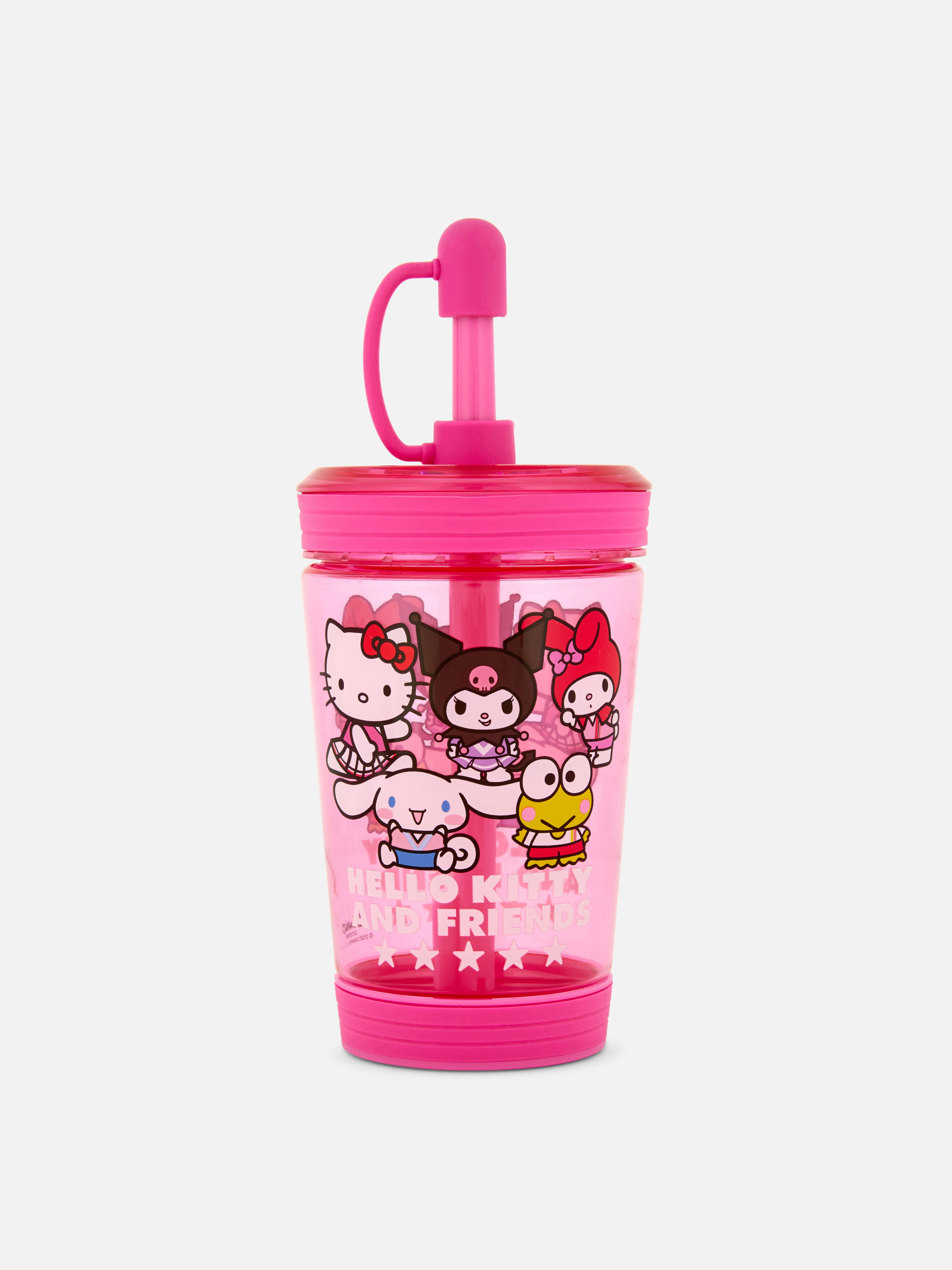 Hello Kitty And Friends Cup and Straw