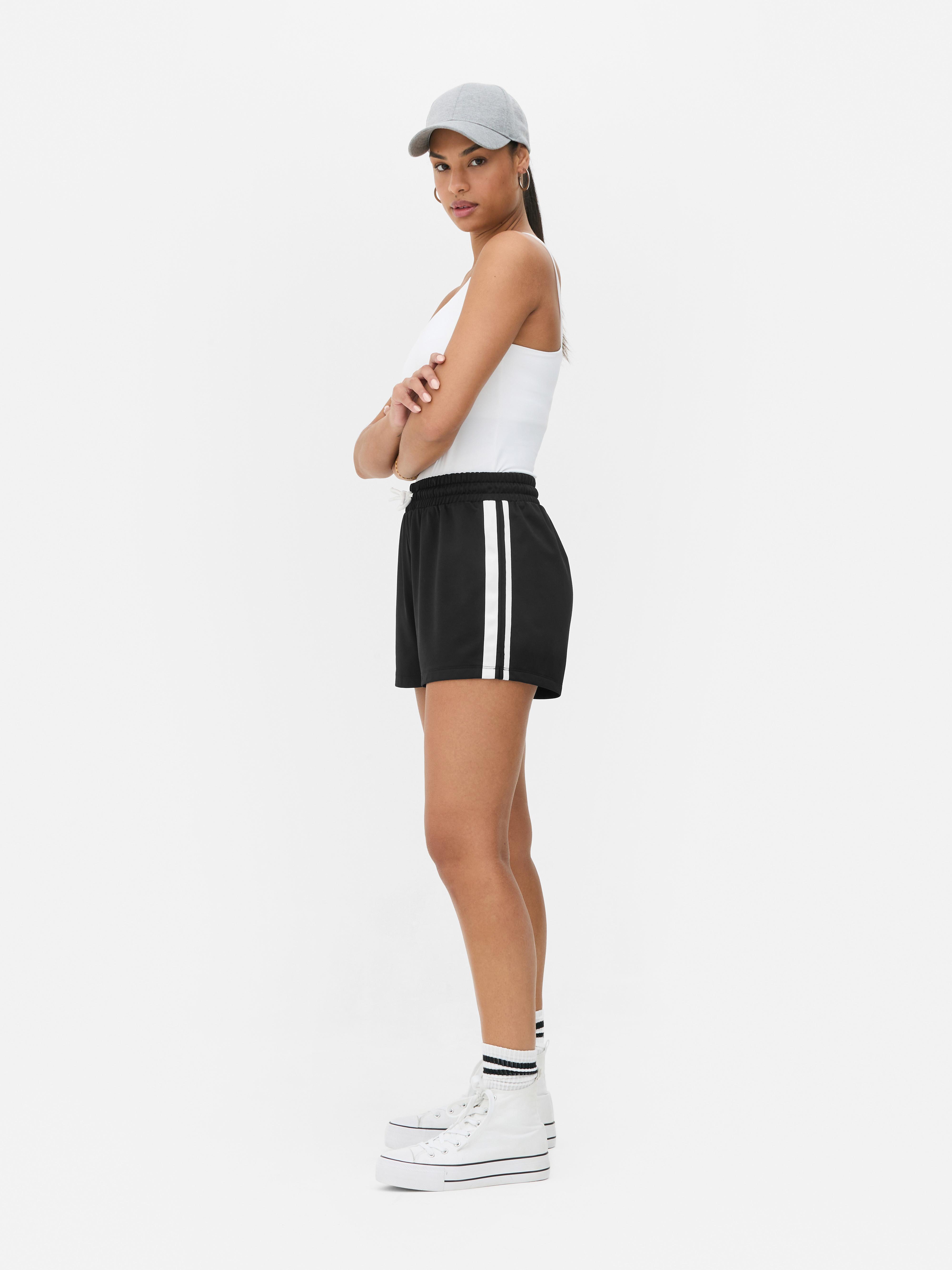Side Stripe Sports Shorts