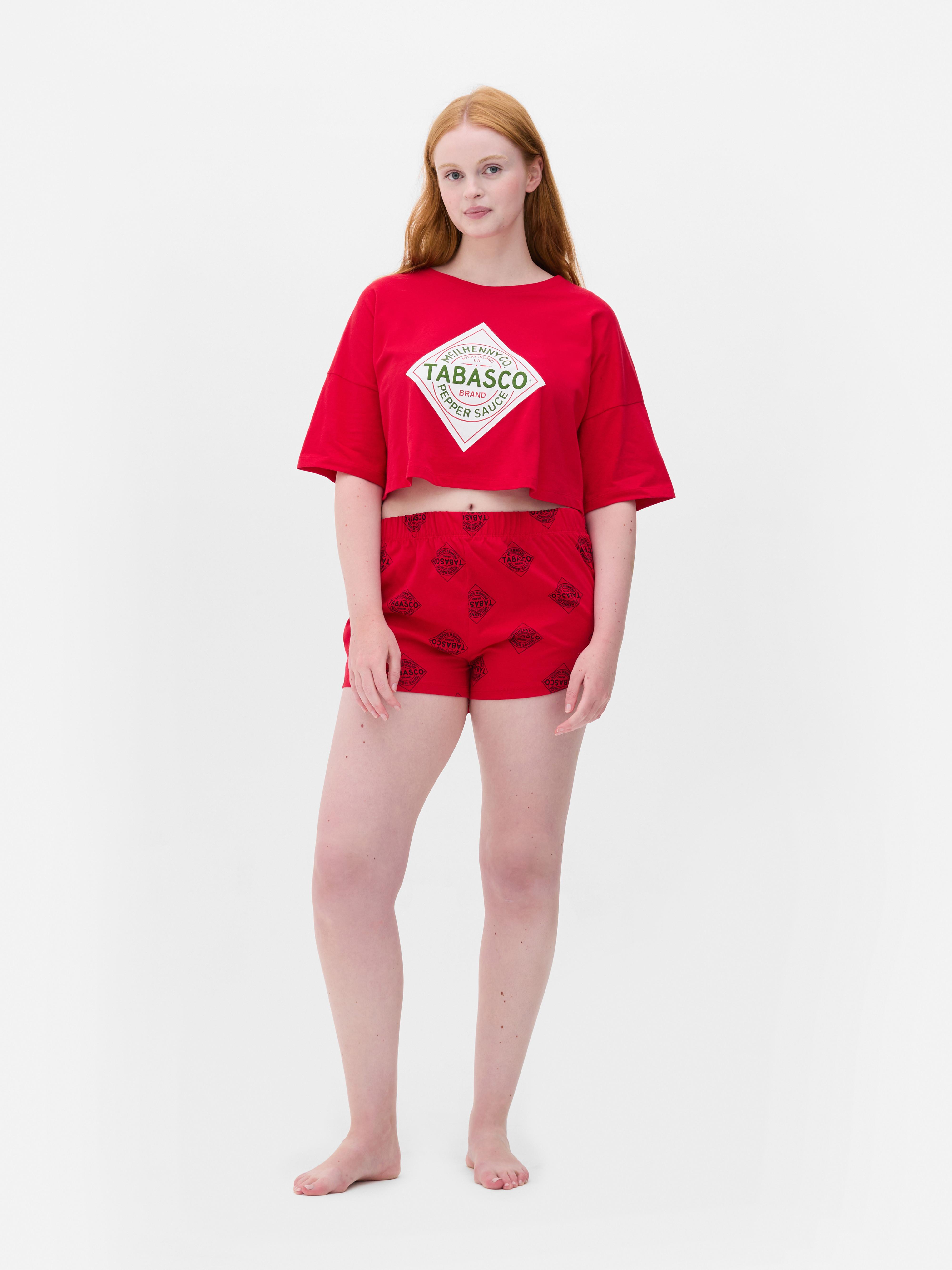 Tabasco Printed Shorty Set