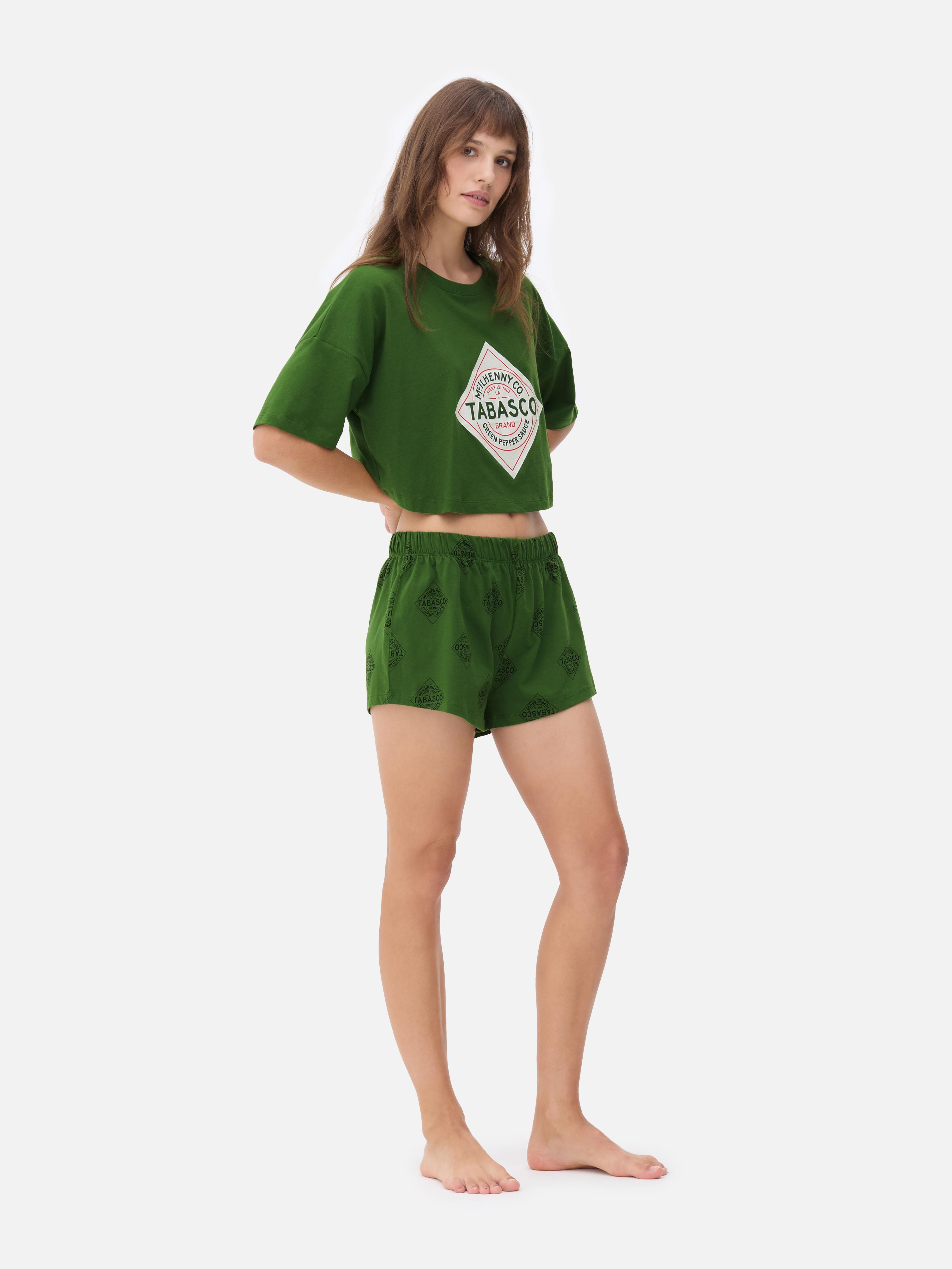 Tabasco Printed Shorty Set