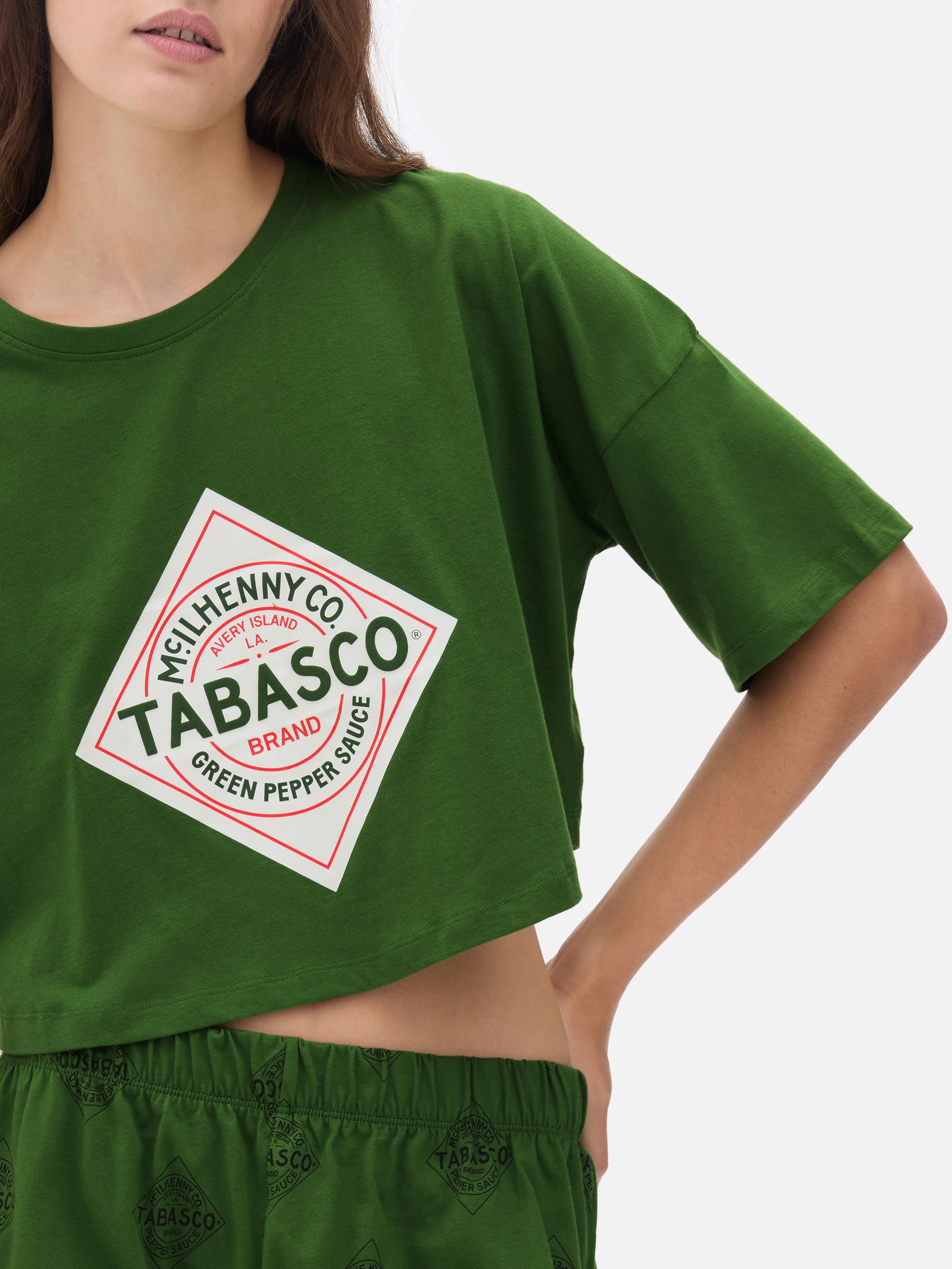 Pyjama shorty à imprimé Tabasco