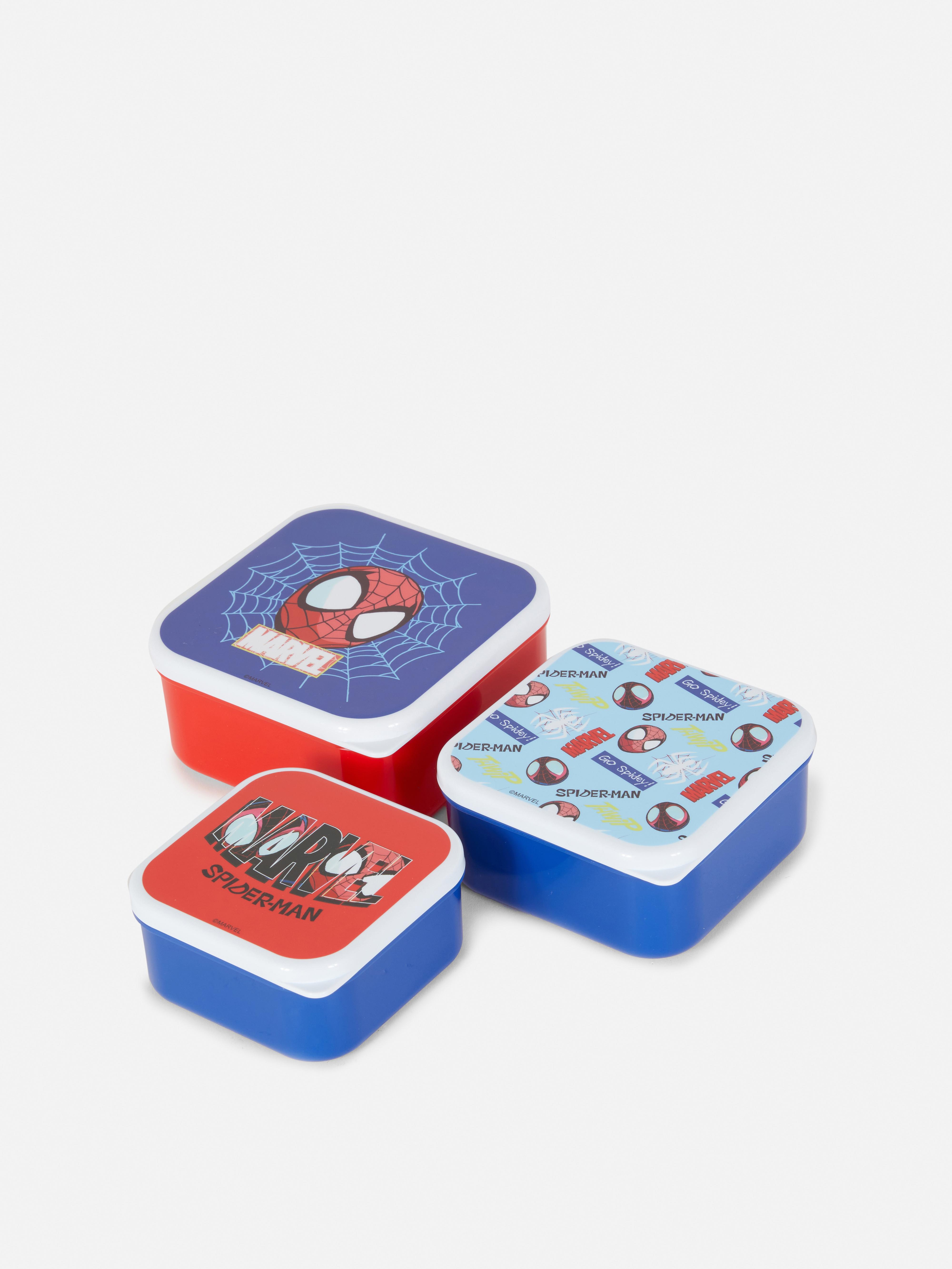 Stapelbare „Marvel Spider-Man“ Snack-Dosen, 3er-Pack