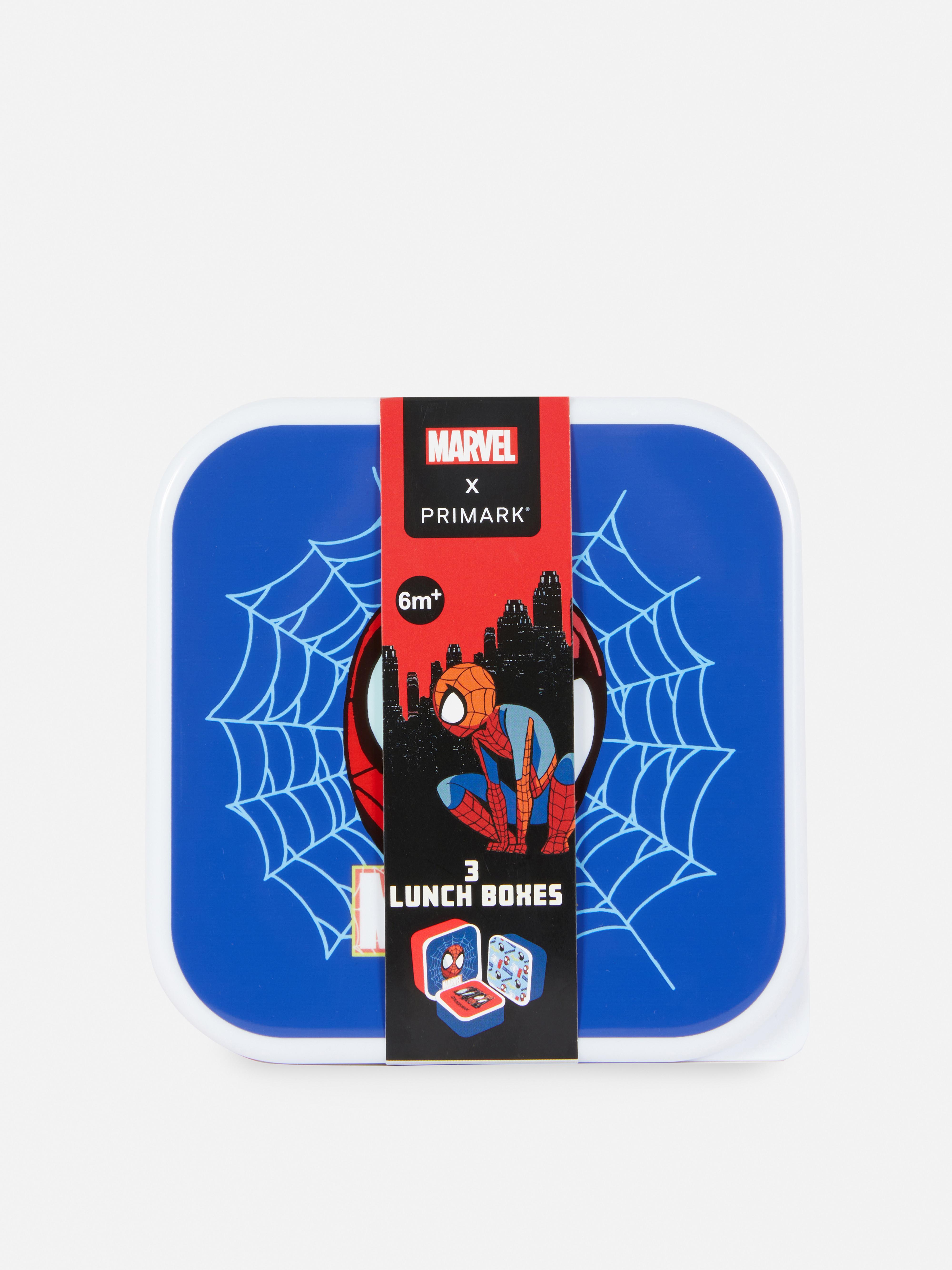 Stapelbare „Marvel Spider-Man“ Snack-Dosen, 3er-Pack