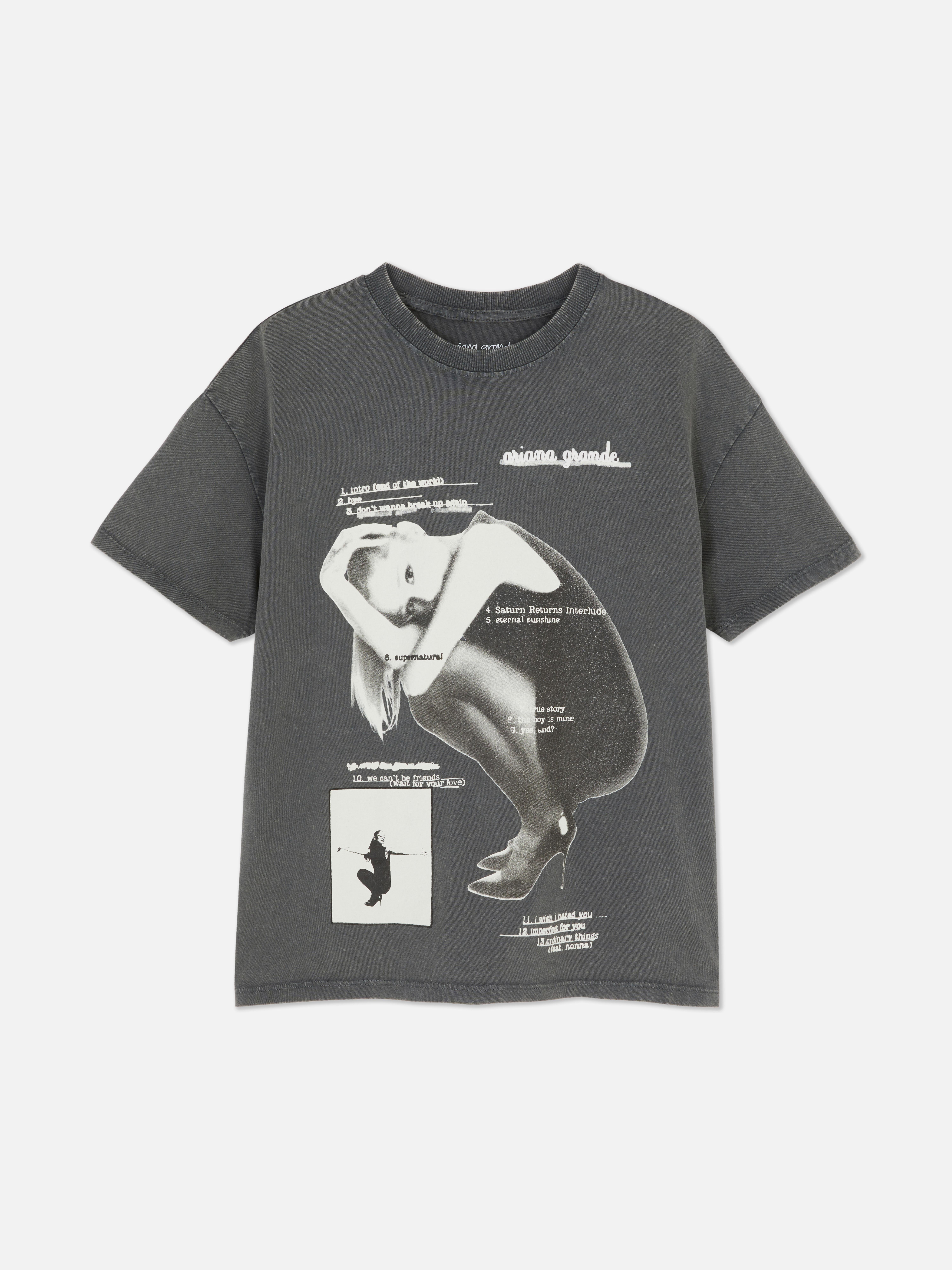 7–15 ans | T-shirt oversize Ariana Grande
