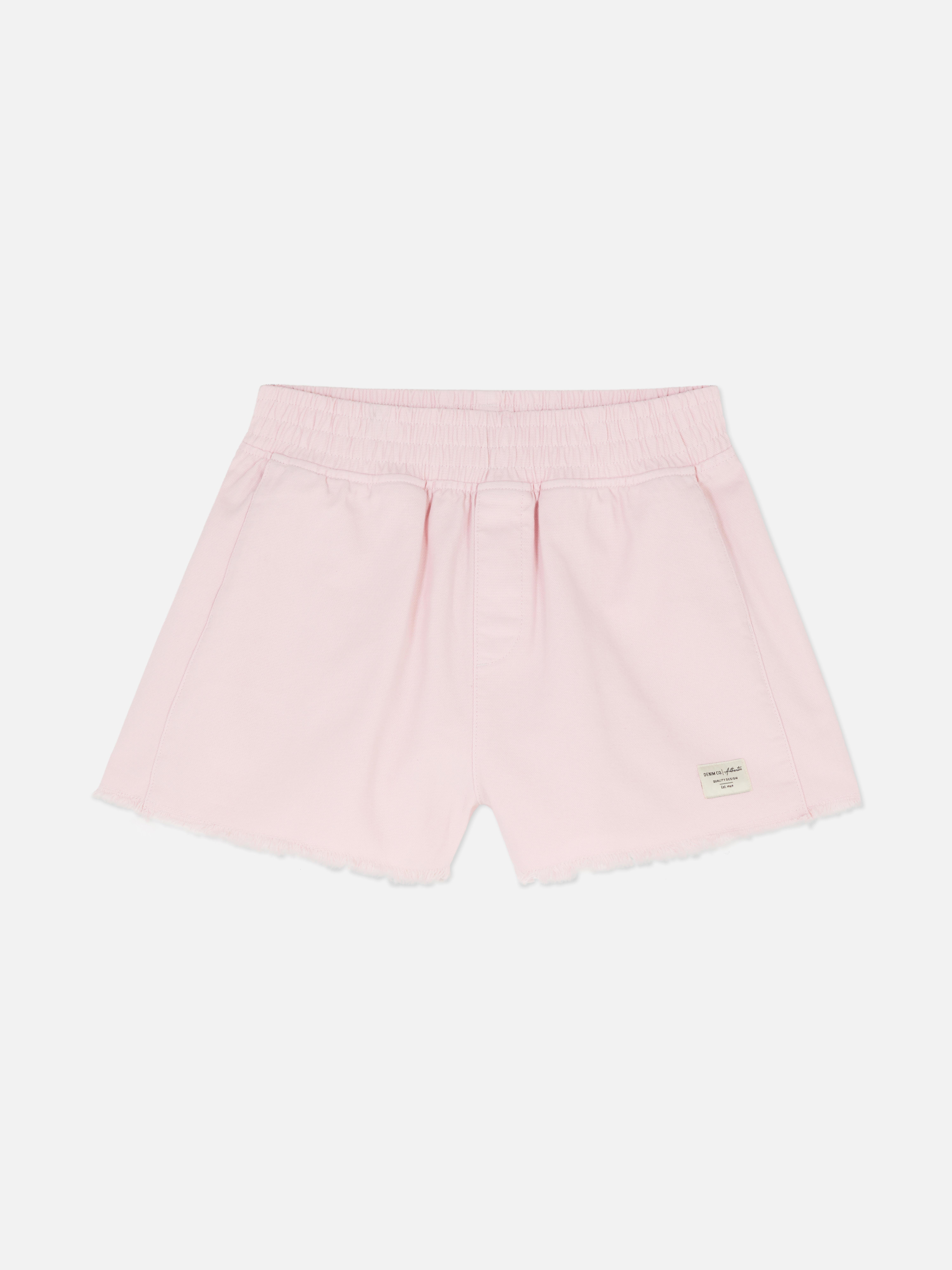 パンツ PESERICO Women Shorts  Burmudas P0473501037 094 PINK Women's Pink High Waist Boxer Shorts | Primark