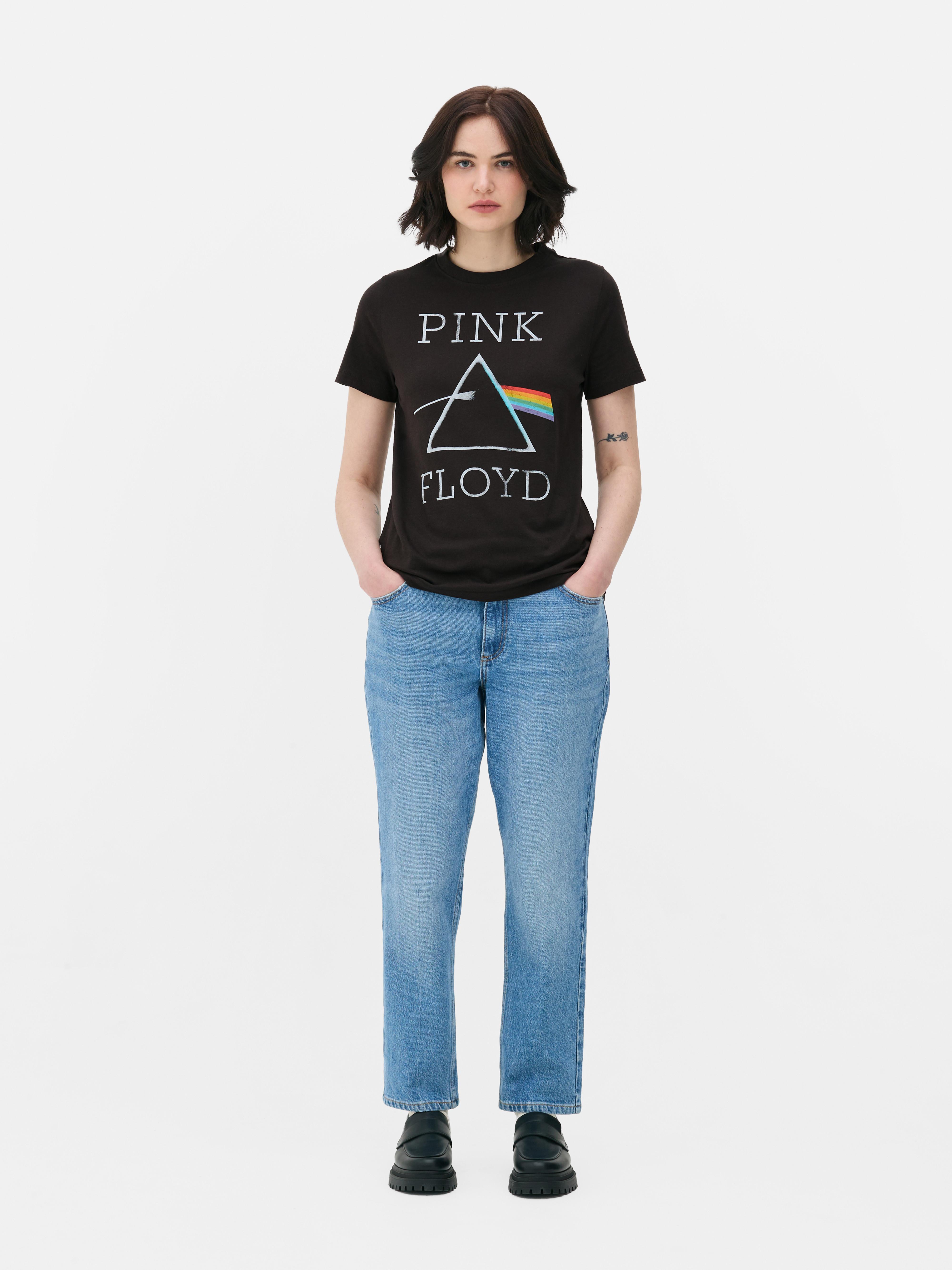 T-shirt met ronde hals Pink Floyd