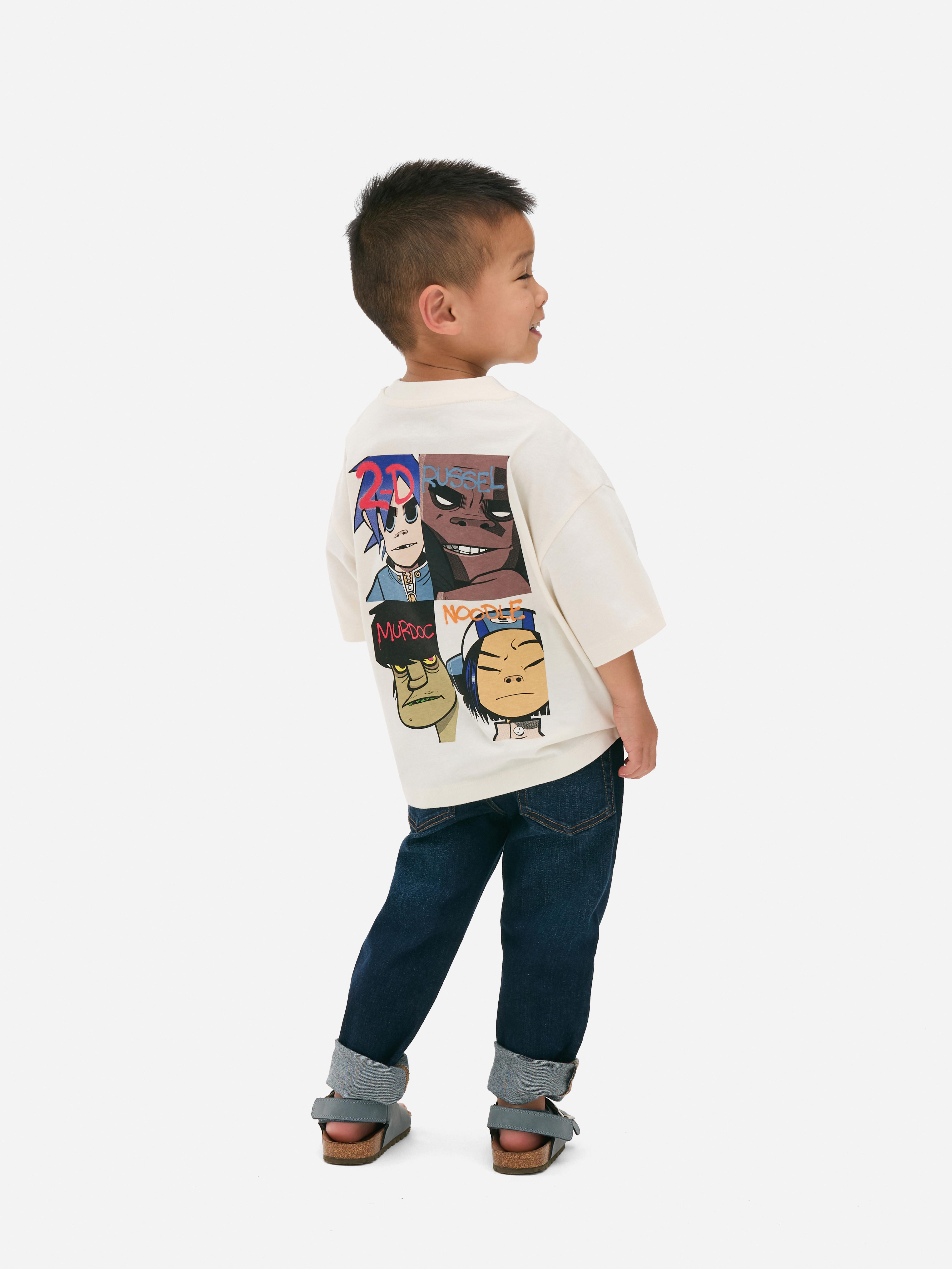 T-shirt à motif Gorillaz