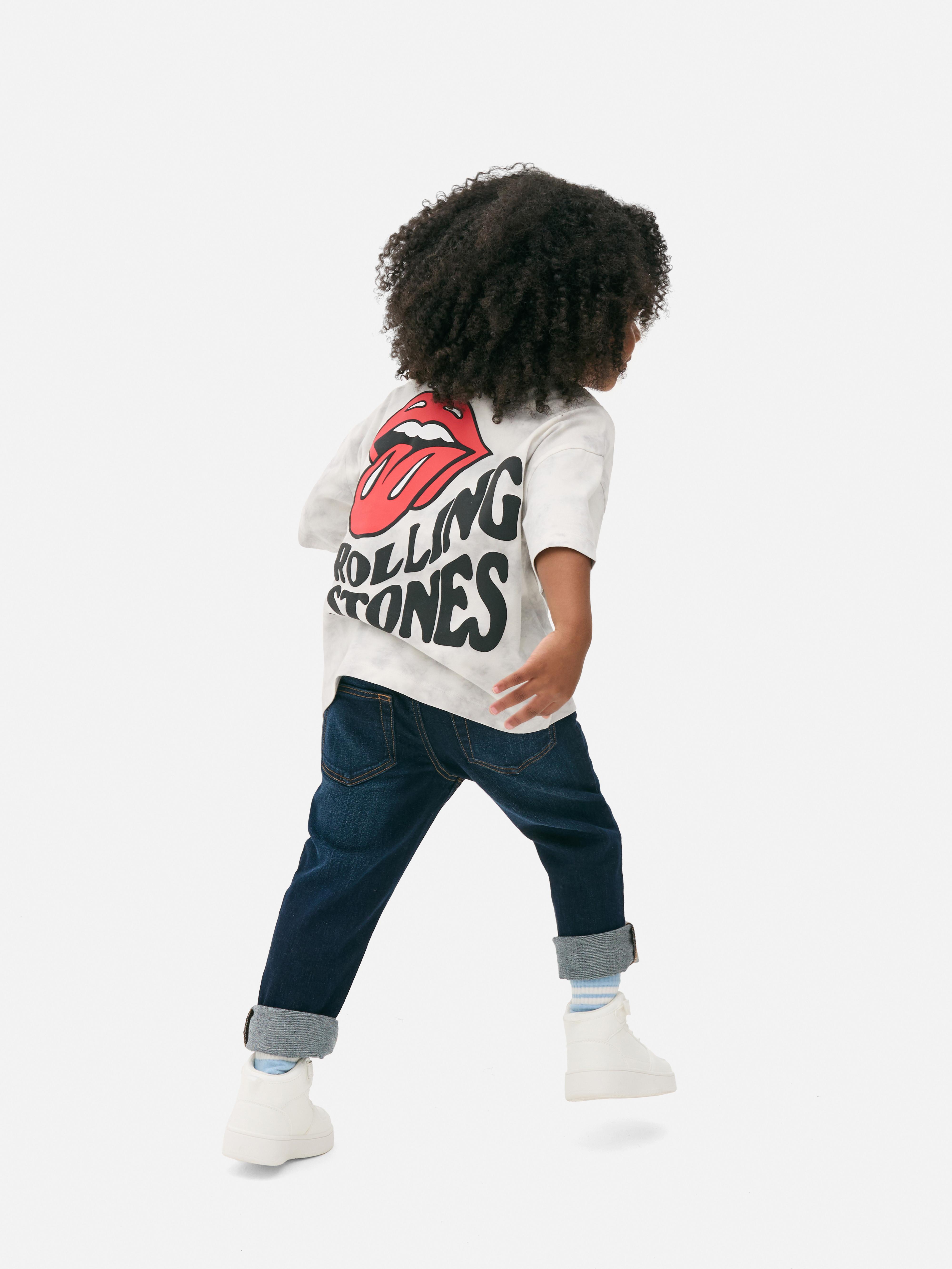 Maglia con grafica Rolling Stones