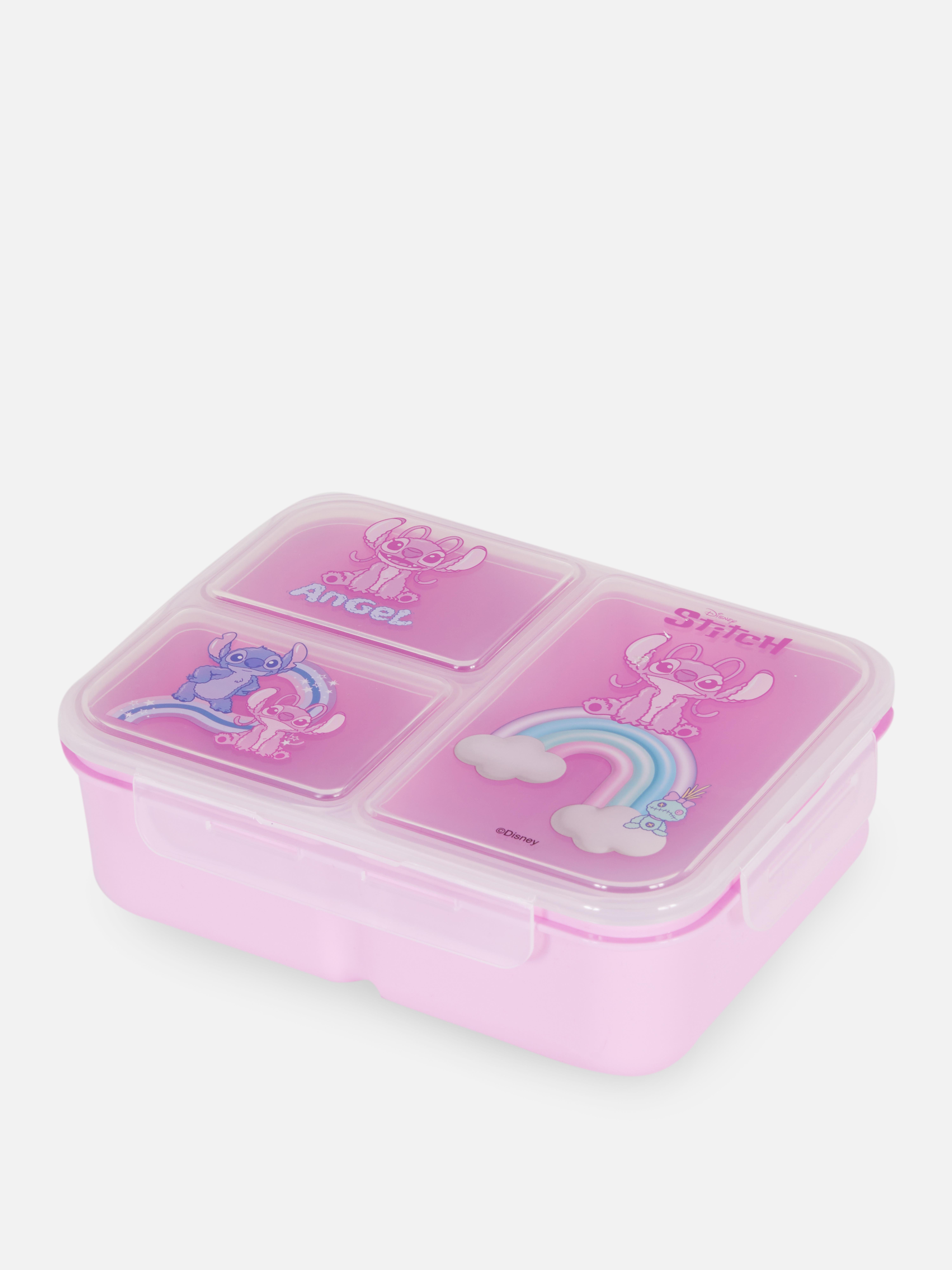 Lancheira bento Disney Stitch e Angel