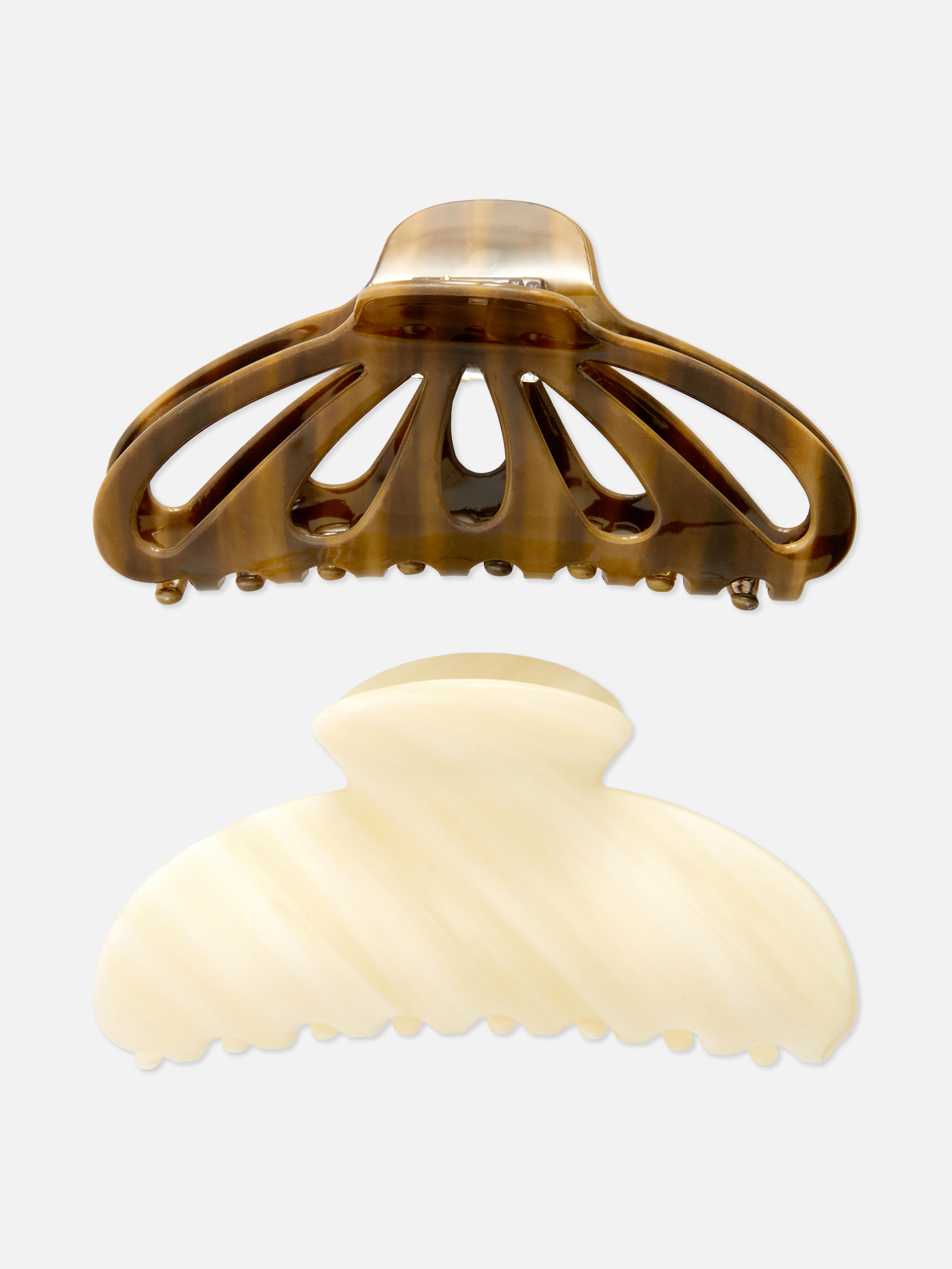 Lot de 2 pinces à cheveux