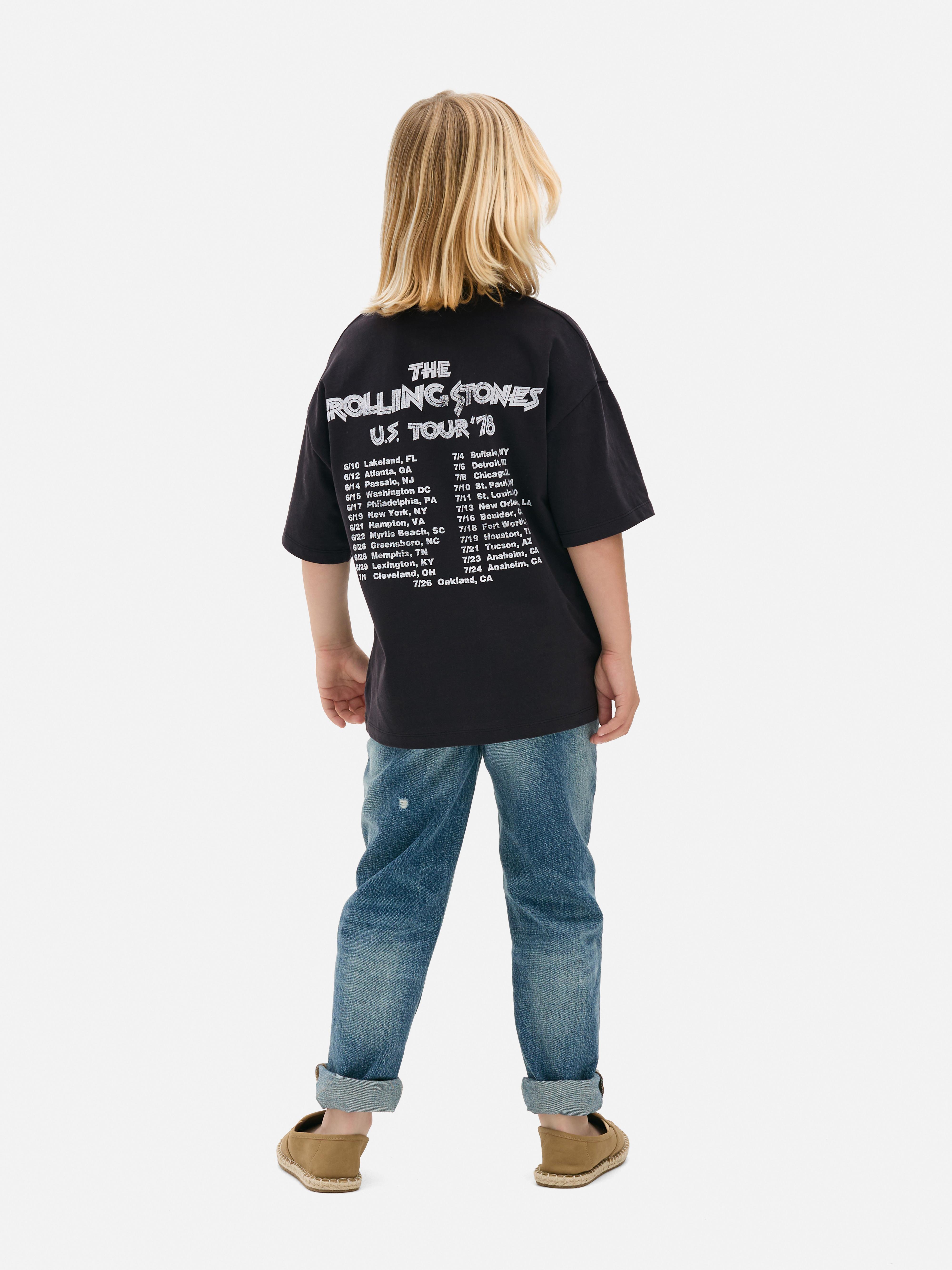 Maglietta con logo Rolling Stones