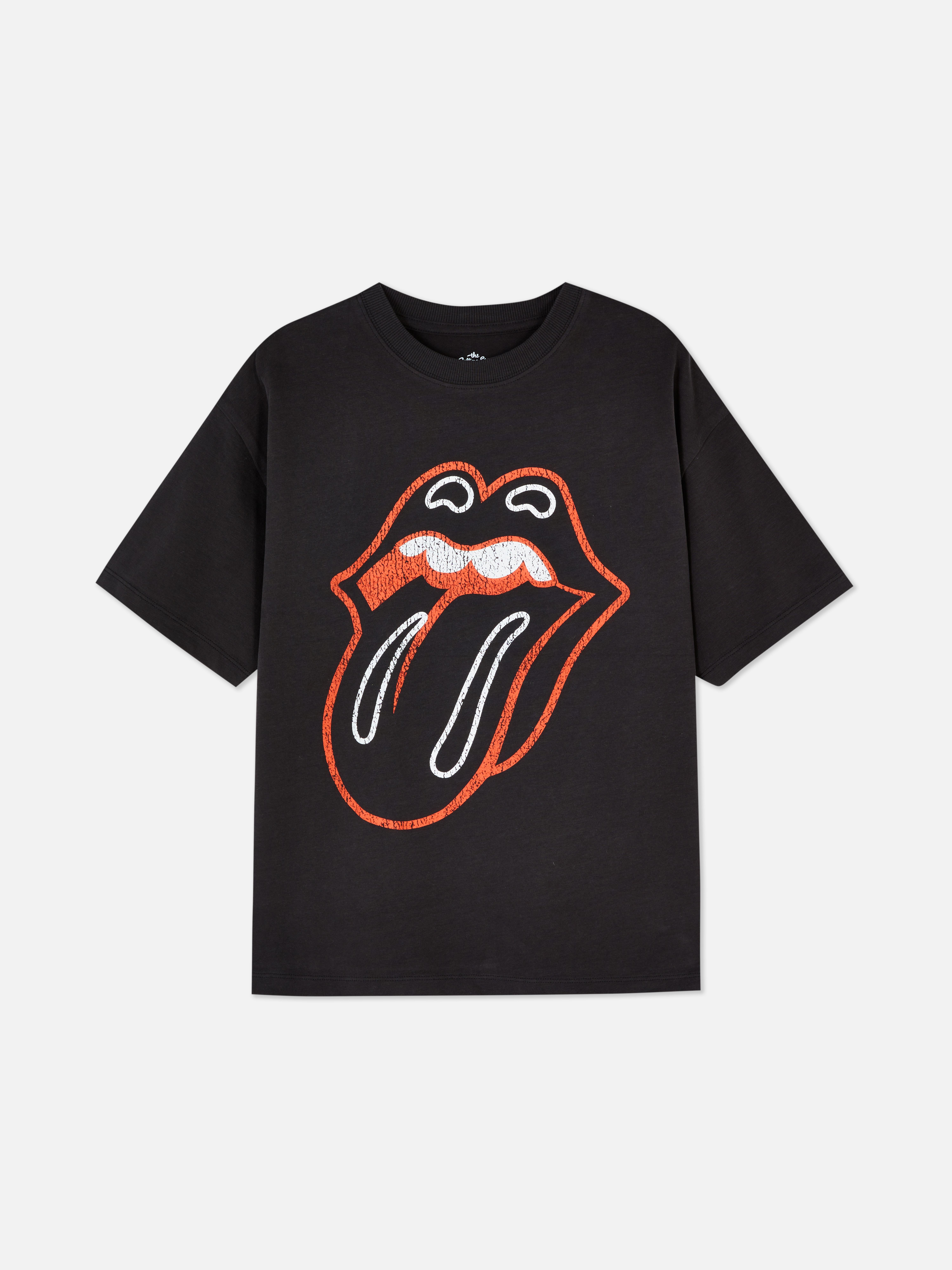 Maglietta con logo Rolling Stones