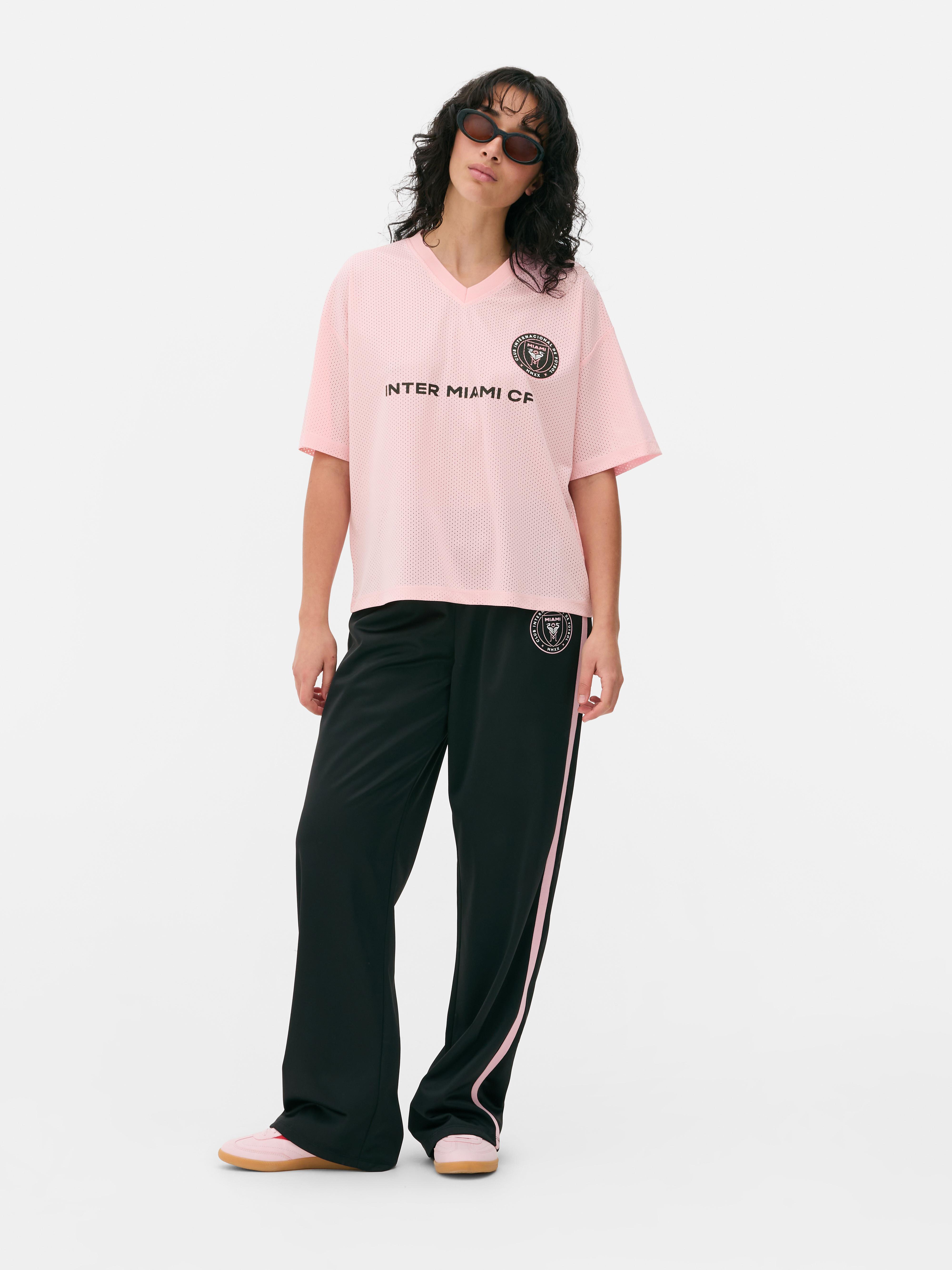 Camiseta de pico en tejido malla del Inter Miami CF