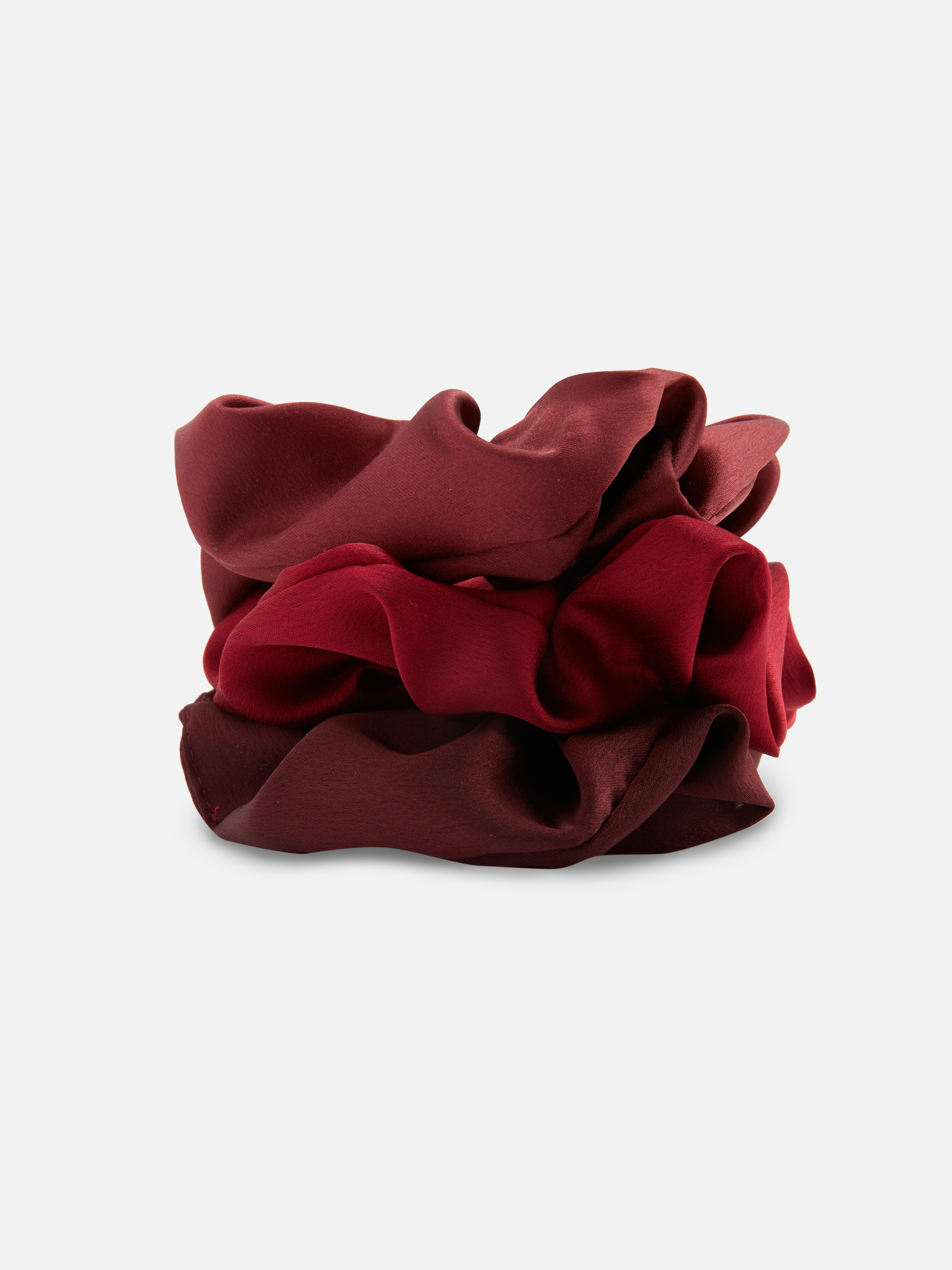 Diverse scrunchies, set van 3